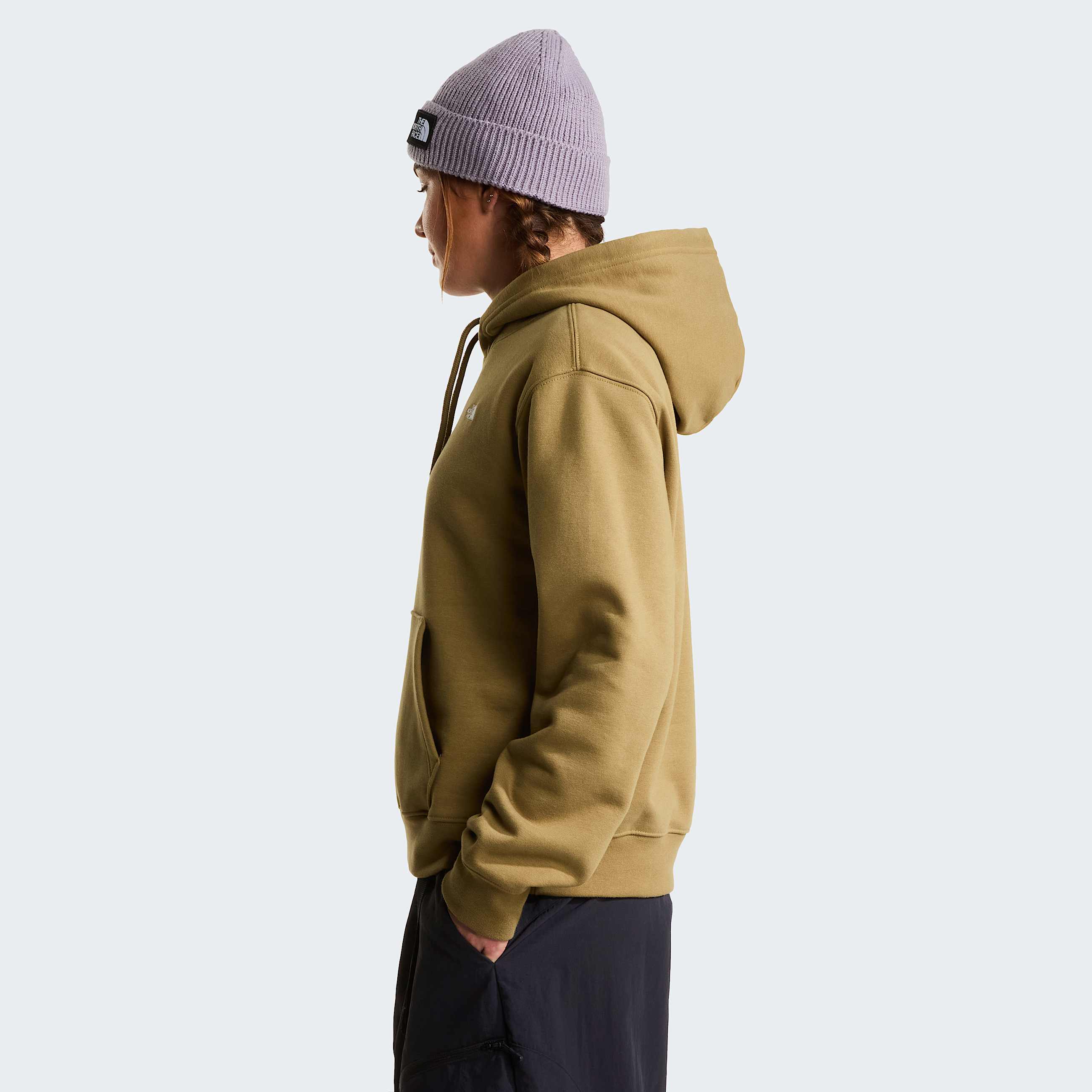 Womens TNF Essential Simple Dome Relaxed Hoodie TNF Cedar ALT2