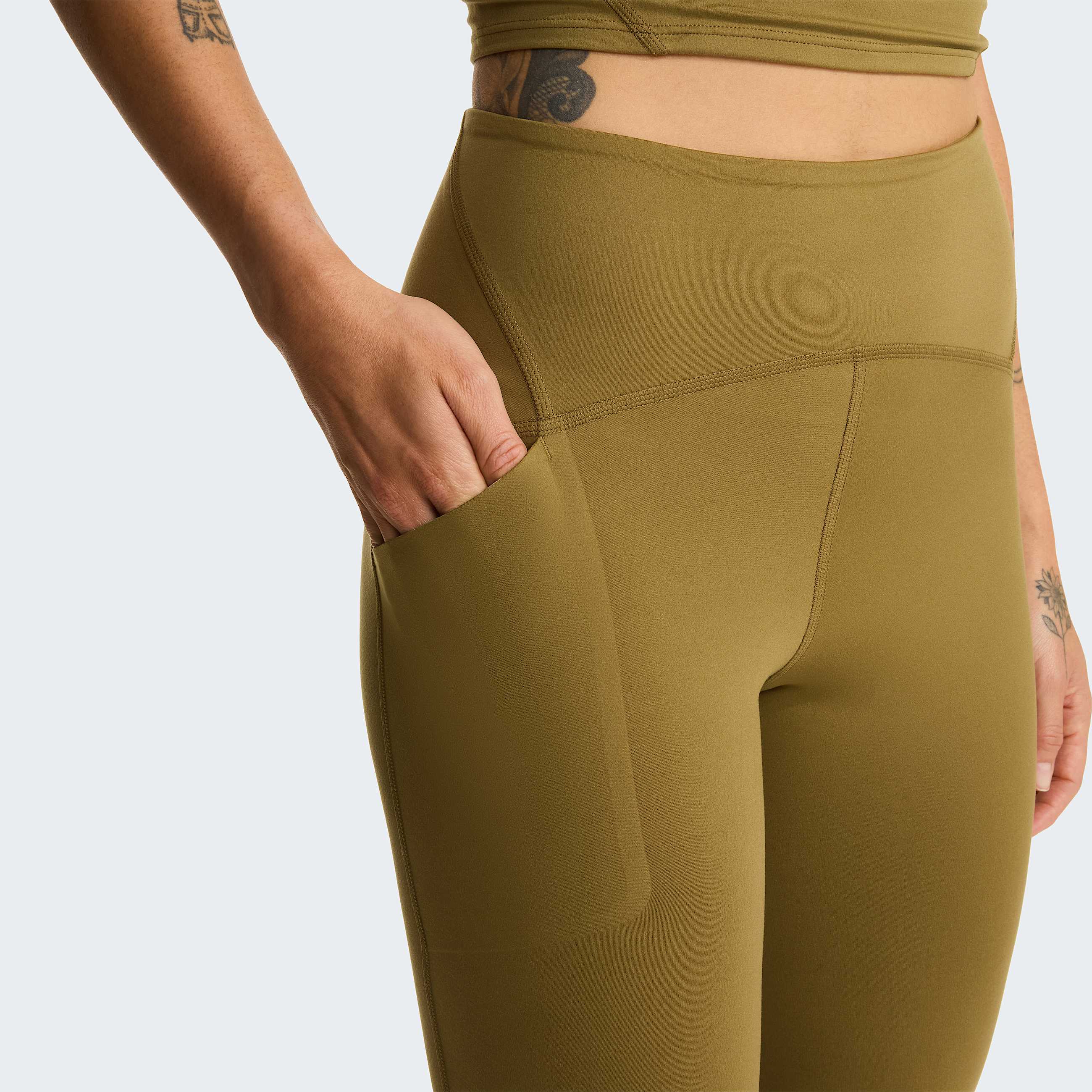 Womens Jaida Pocket 27 Leggings TNF Cedar ALT4