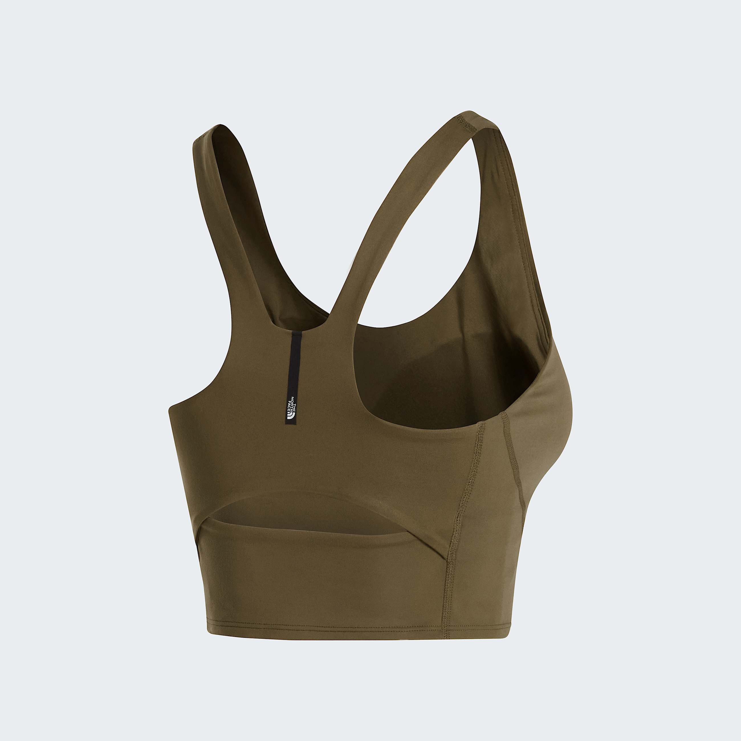 Womens Jaida Longline Bra TNF New Taupe Green ALT21