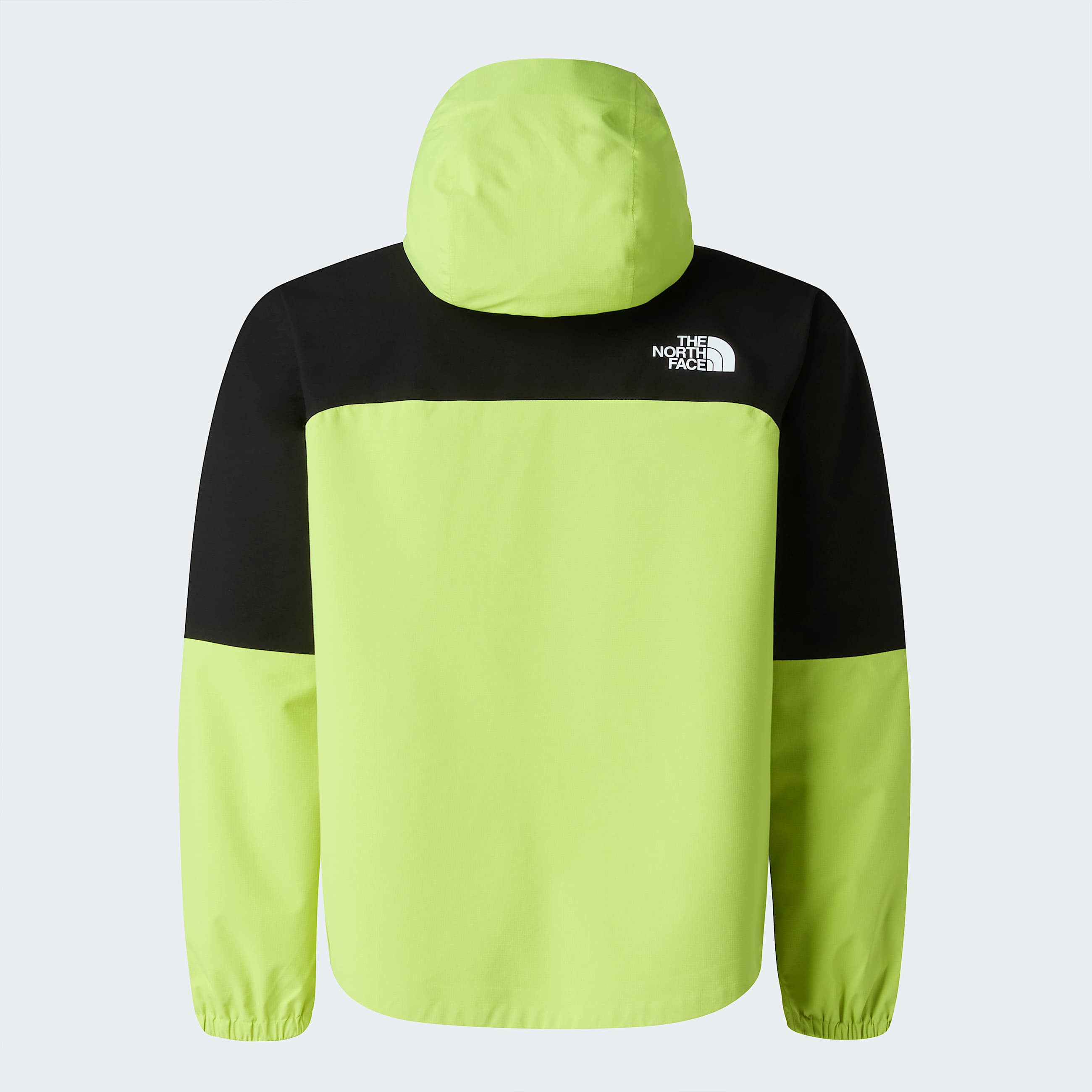 Teens Hike Packable Shell Jacket TNF TNF BlackFizz Lime ALT21