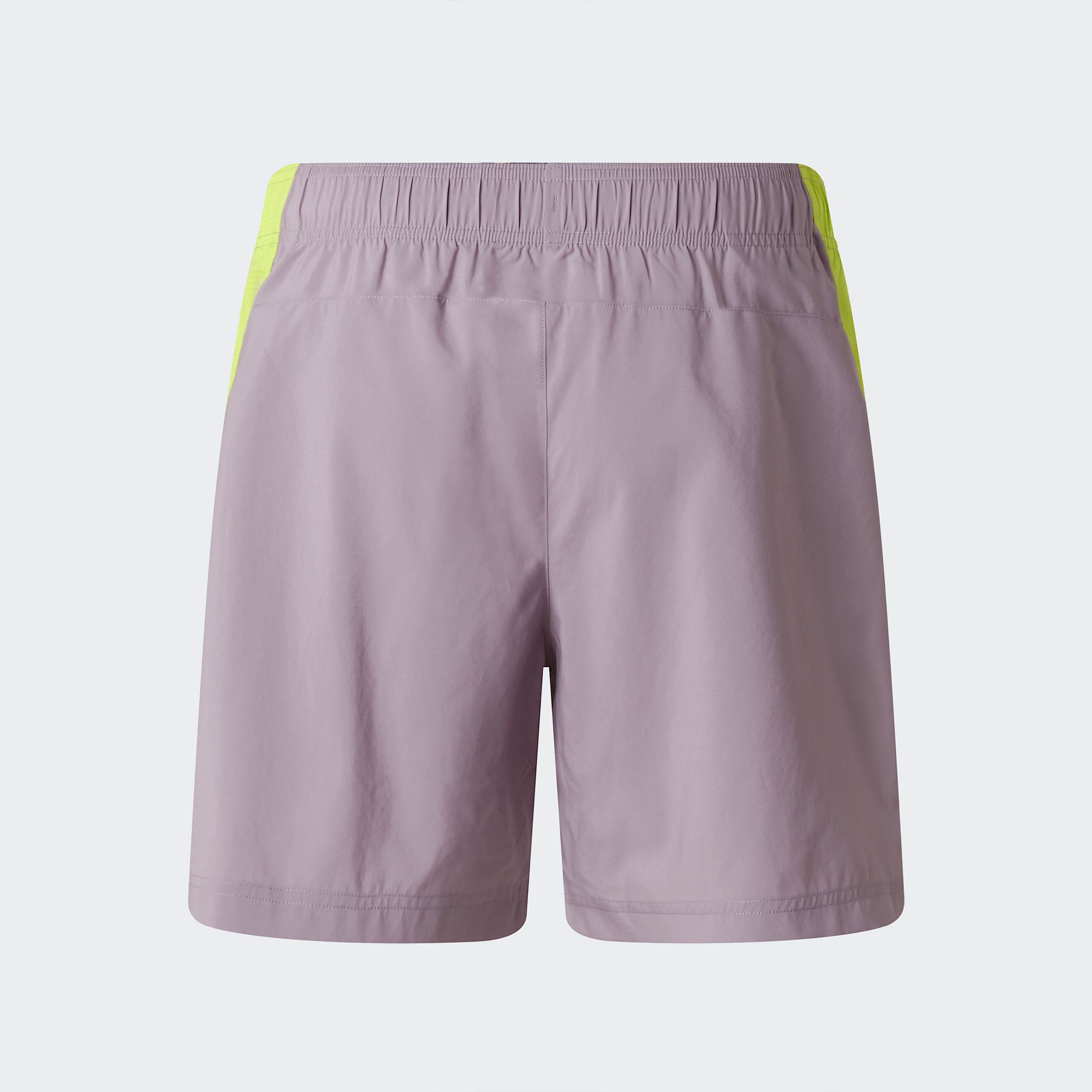 Mens 247 Colourblock Shorts TNF Transcendent GreyFizz Lime ALT21