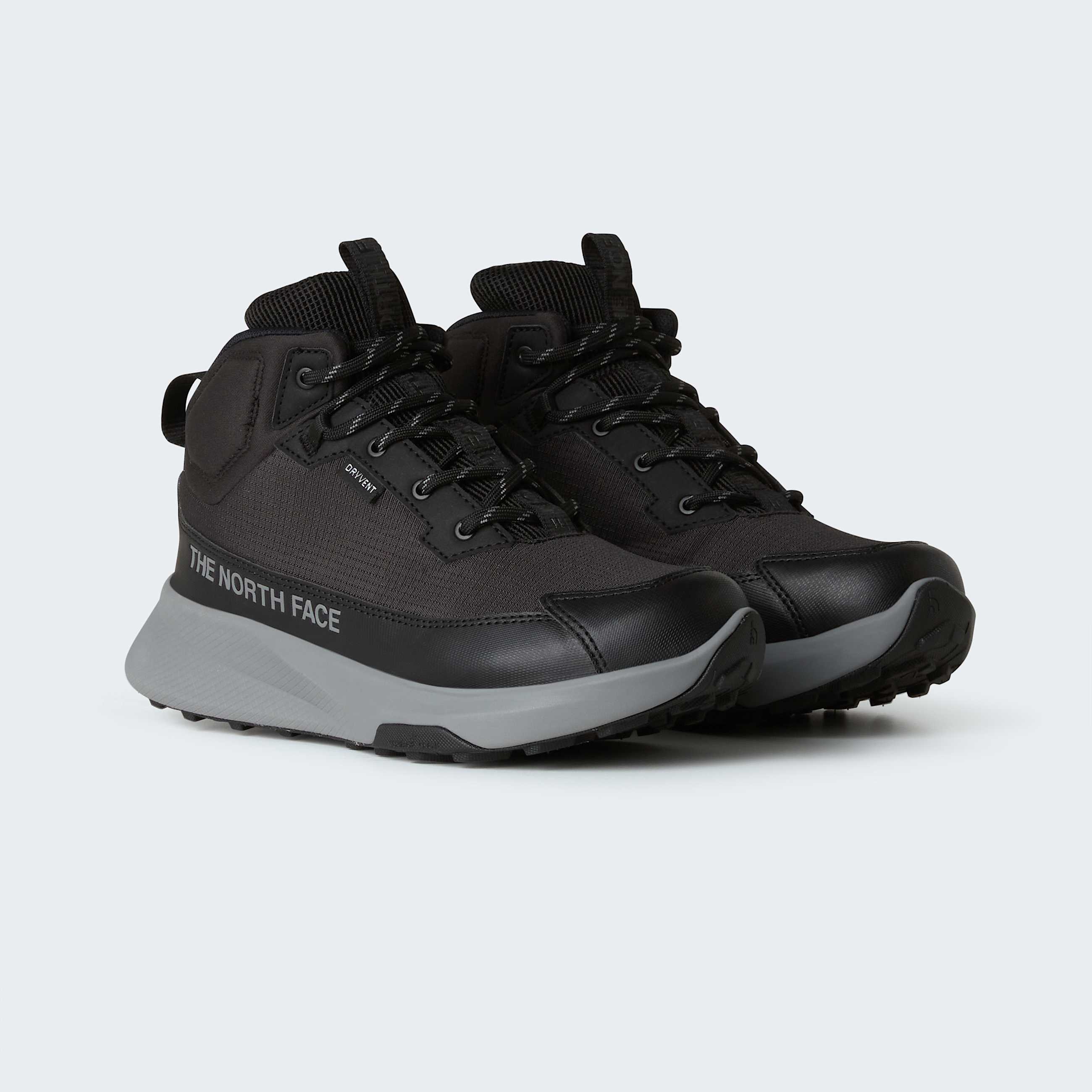 Teens Fastpack II Waterproof Hiking Boots TNF TNF BlackConcrete ALT8