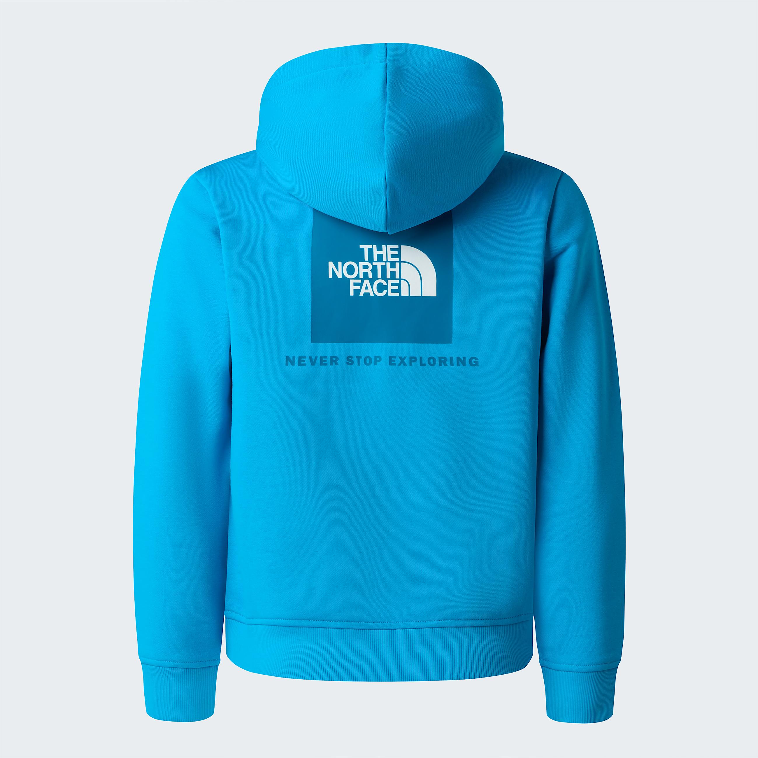 Teens NSE Box Hoodie TNF Meridian Blue ALT21