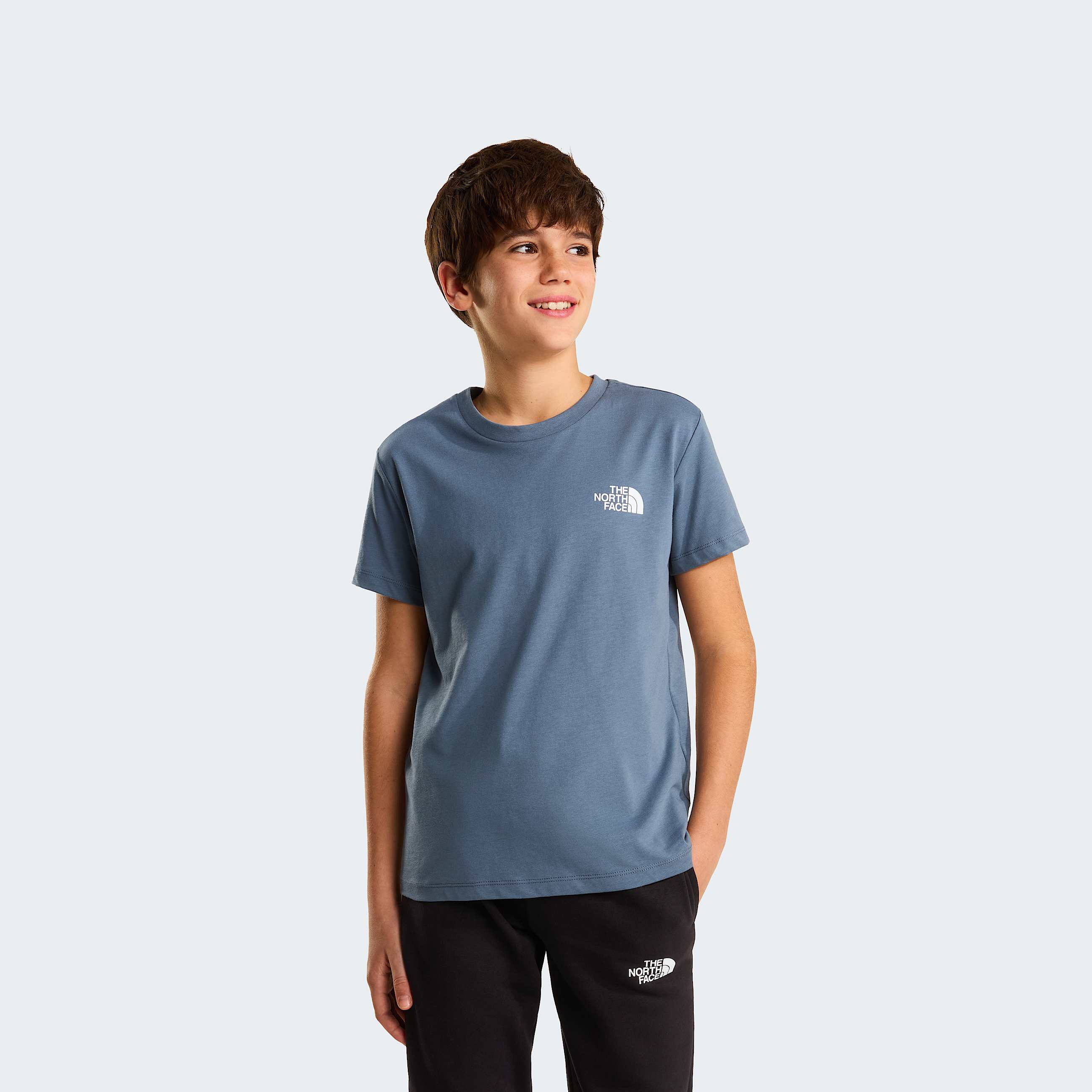Teens Box NSE TShirt TNF Granite Grey ALT1