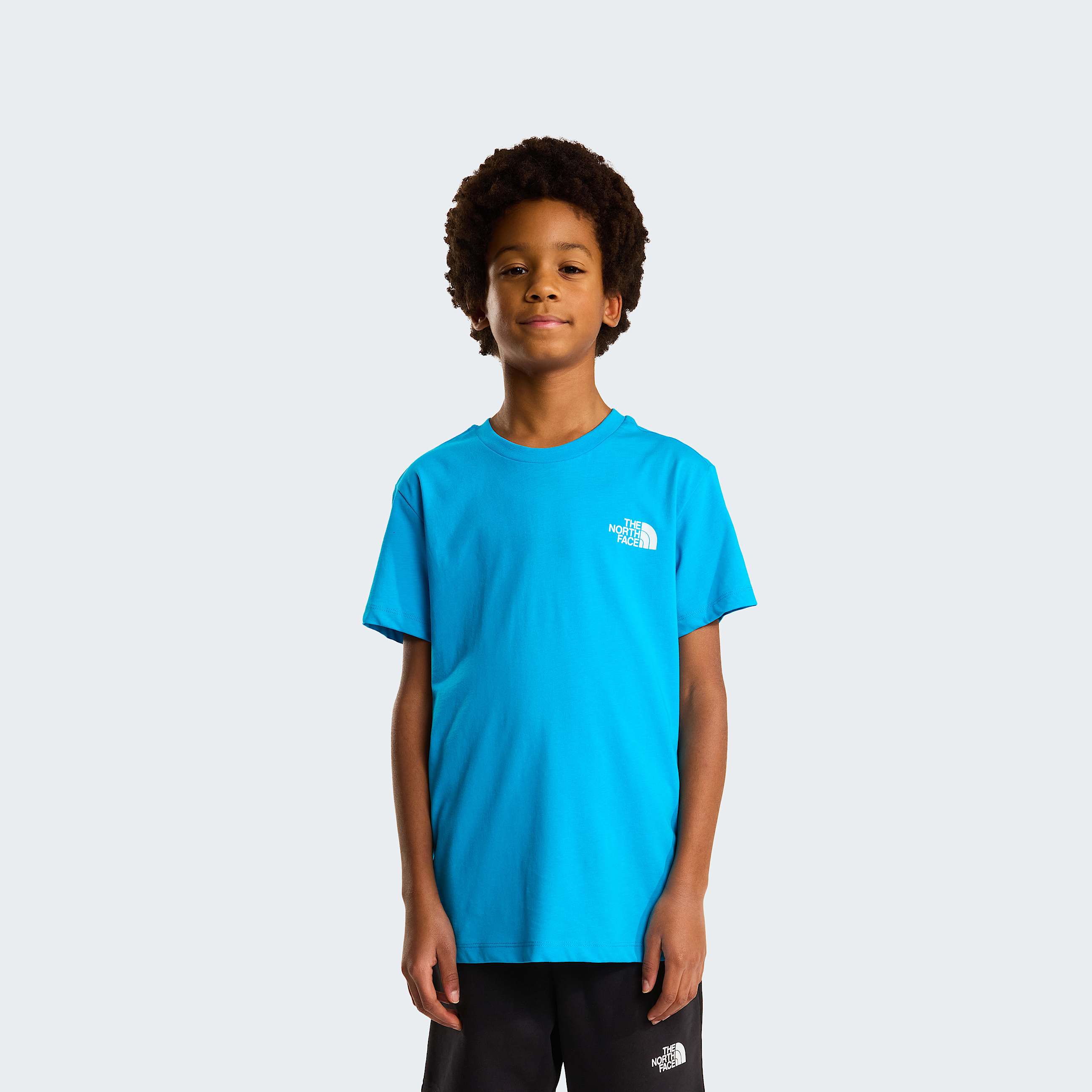 Teens Box NSE TShirt TNF Meridian Blue ALT1