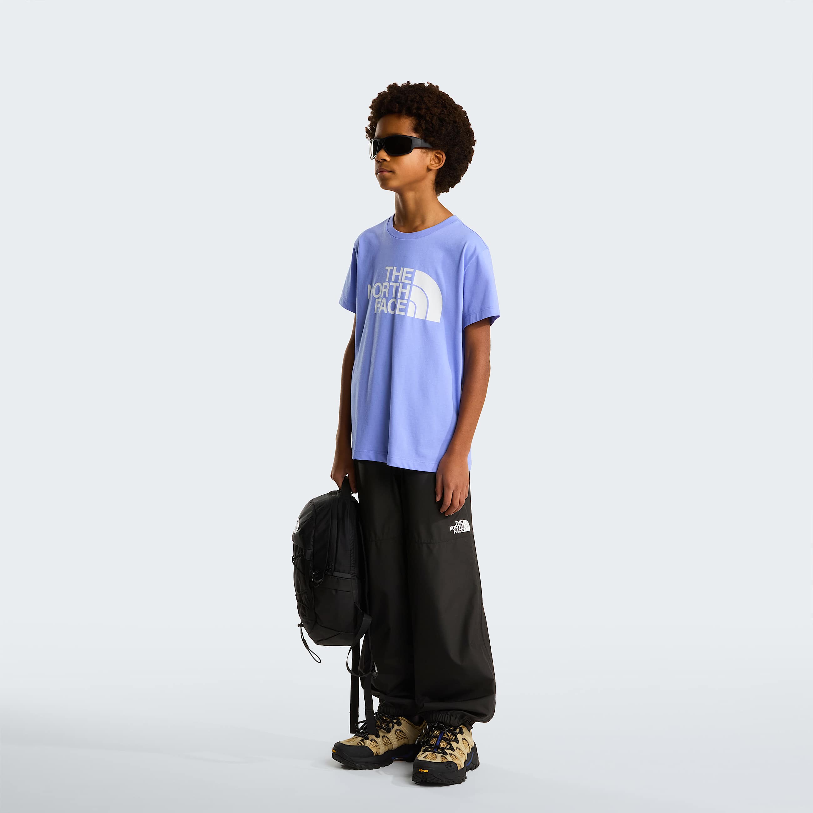 Teens Easy TShirt TNF Periwinkle Glow ALT1