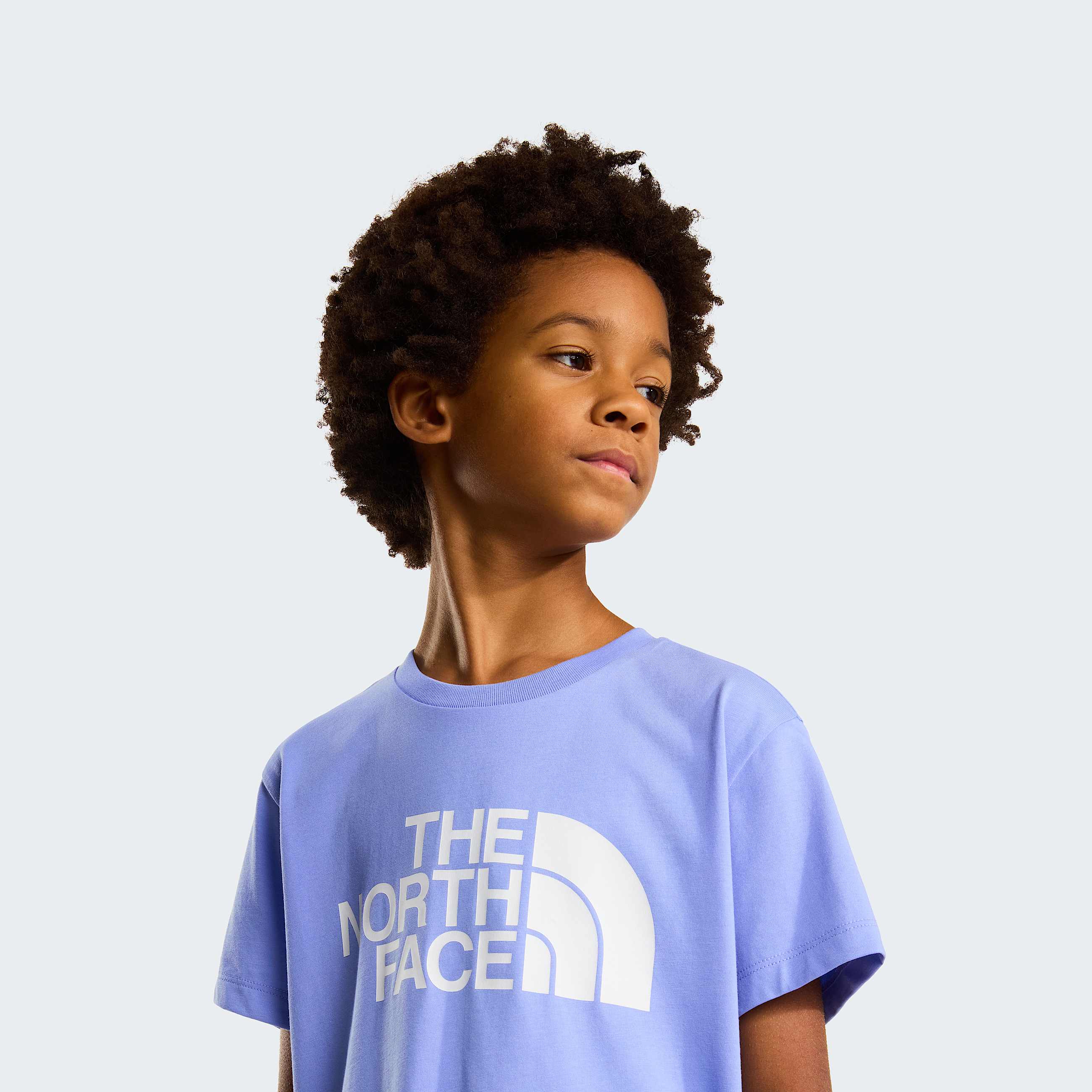 Teens Easy TShirt TNF Periwinkle Glow ALT4