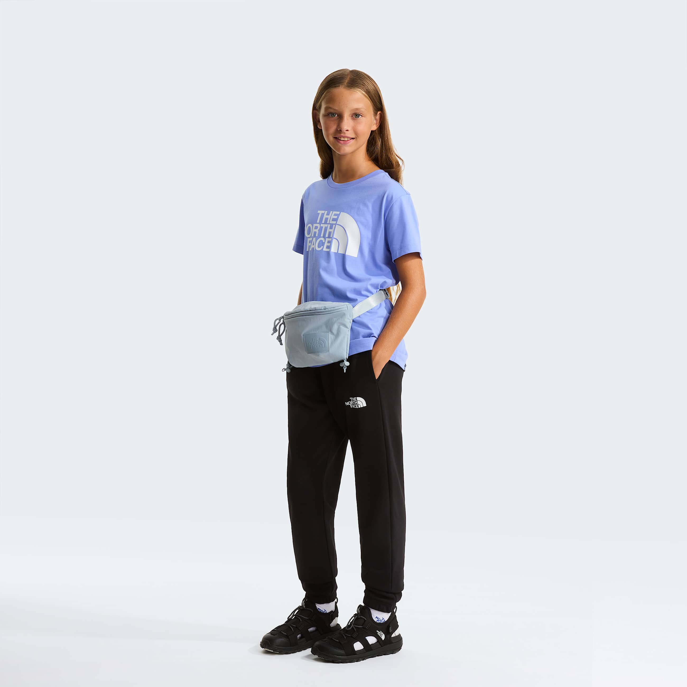 Teens Easy TShirt TNF Periwinkle Glow ALT6