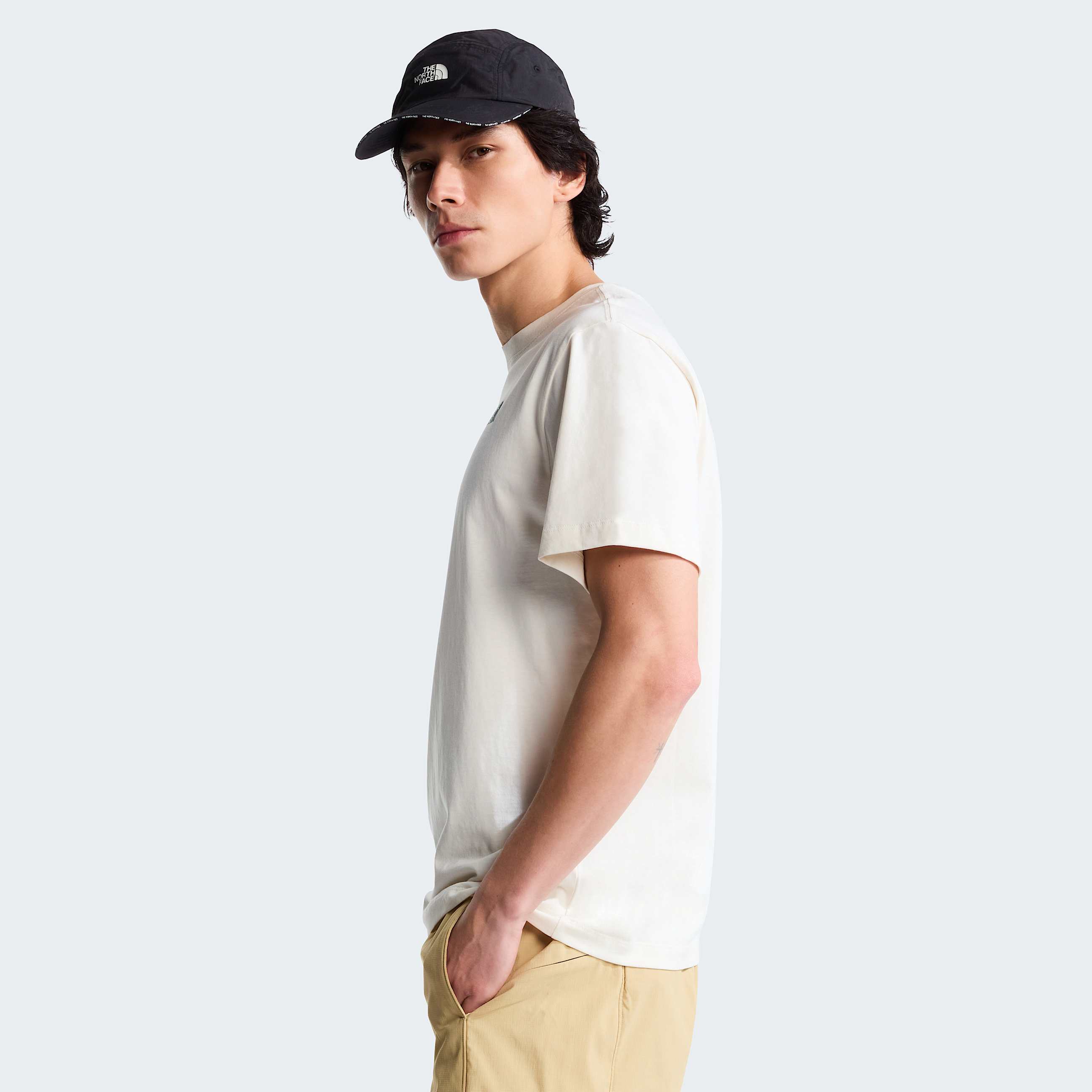 Mens Retro Earth Relaxed Graphic TShirt TNF ALT3