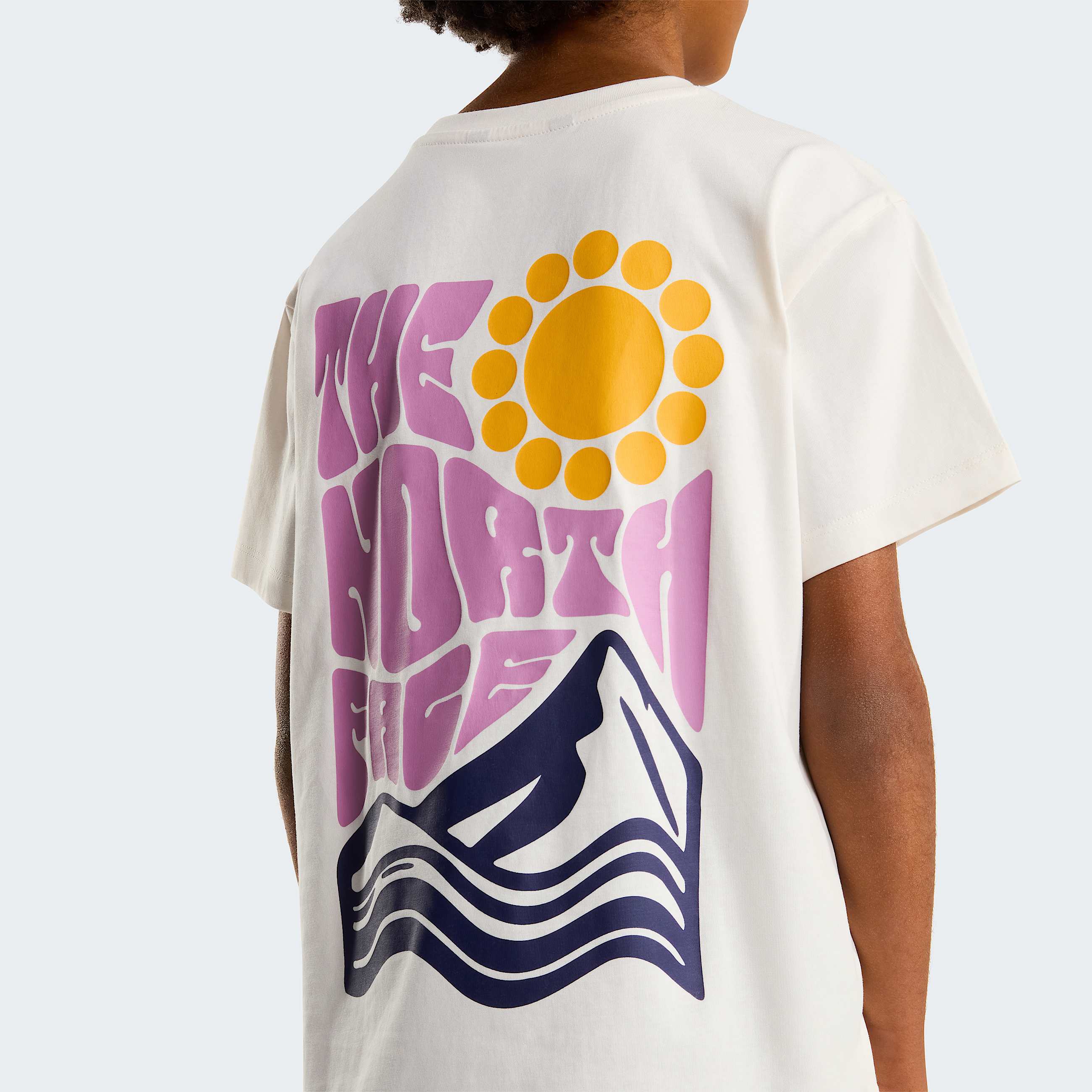 Voyage relaxt geschnittenes TShirt fr Jugendliche TNF White Dune ALT5