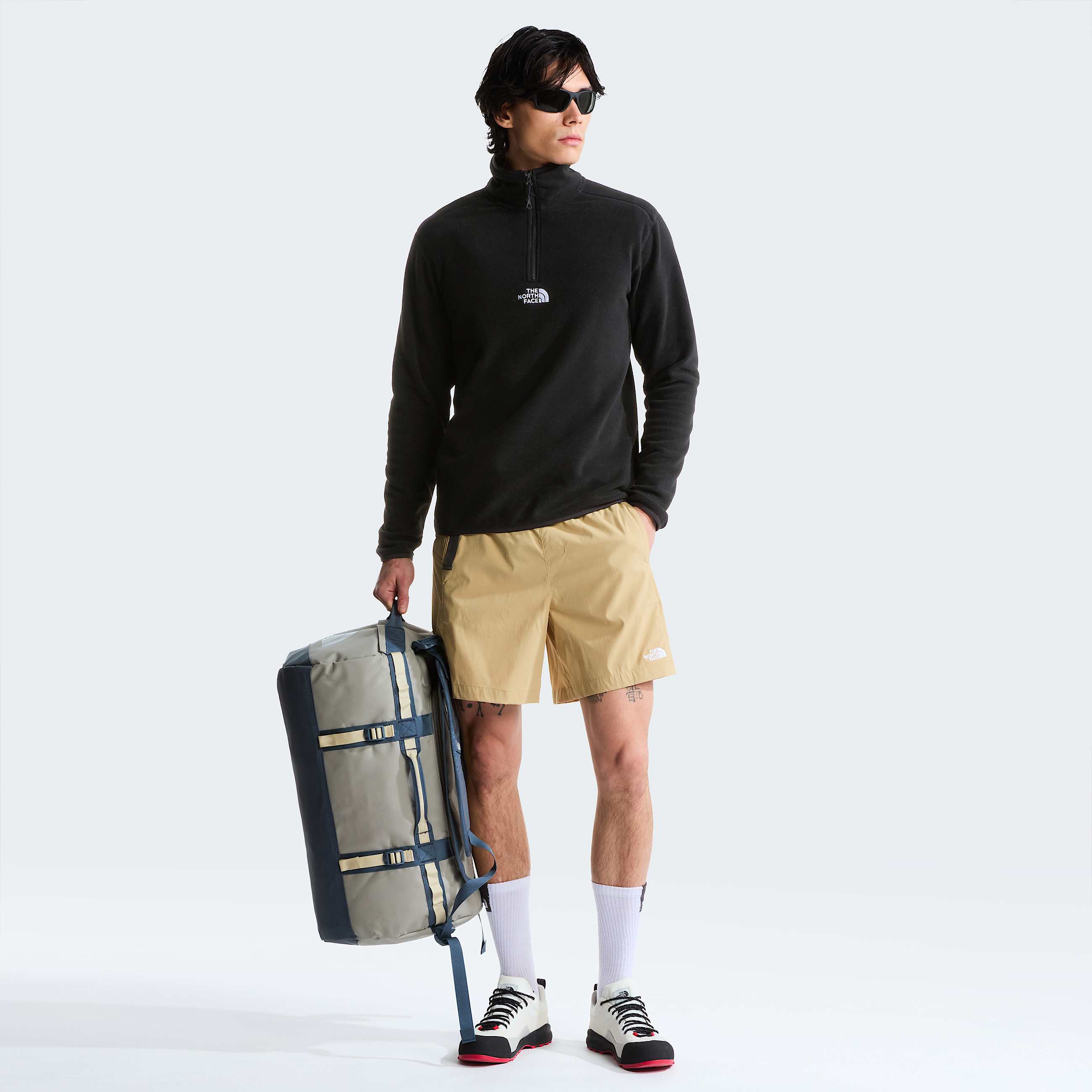 Glacier Fleece mit 14langem RV fr Herren TNF TNF Black ALT1