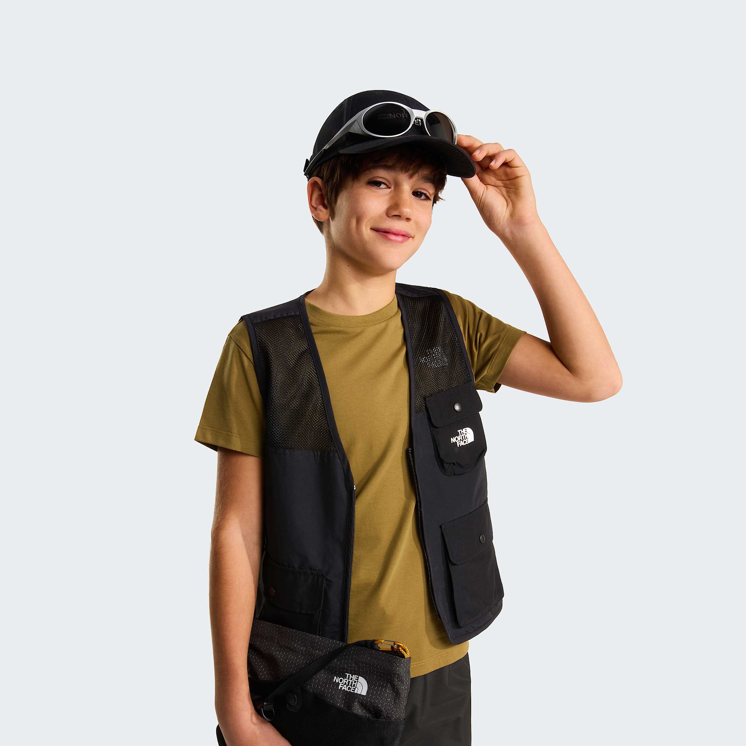 Teens Simple Dome TShirt TNF Cedar ALT5