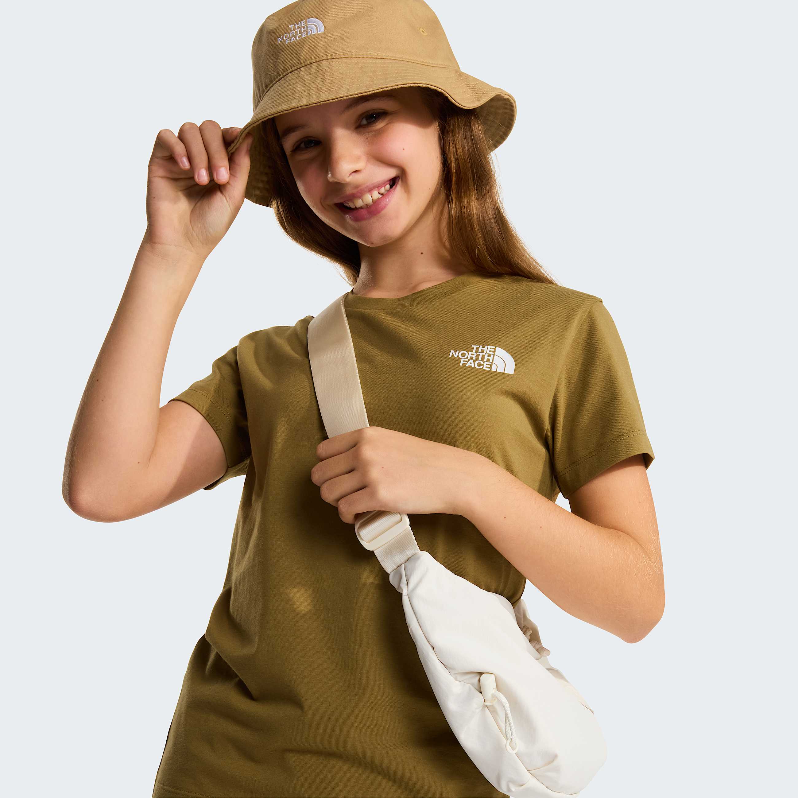 Teens Simple Dome TShirt TNF Cedar ALT10