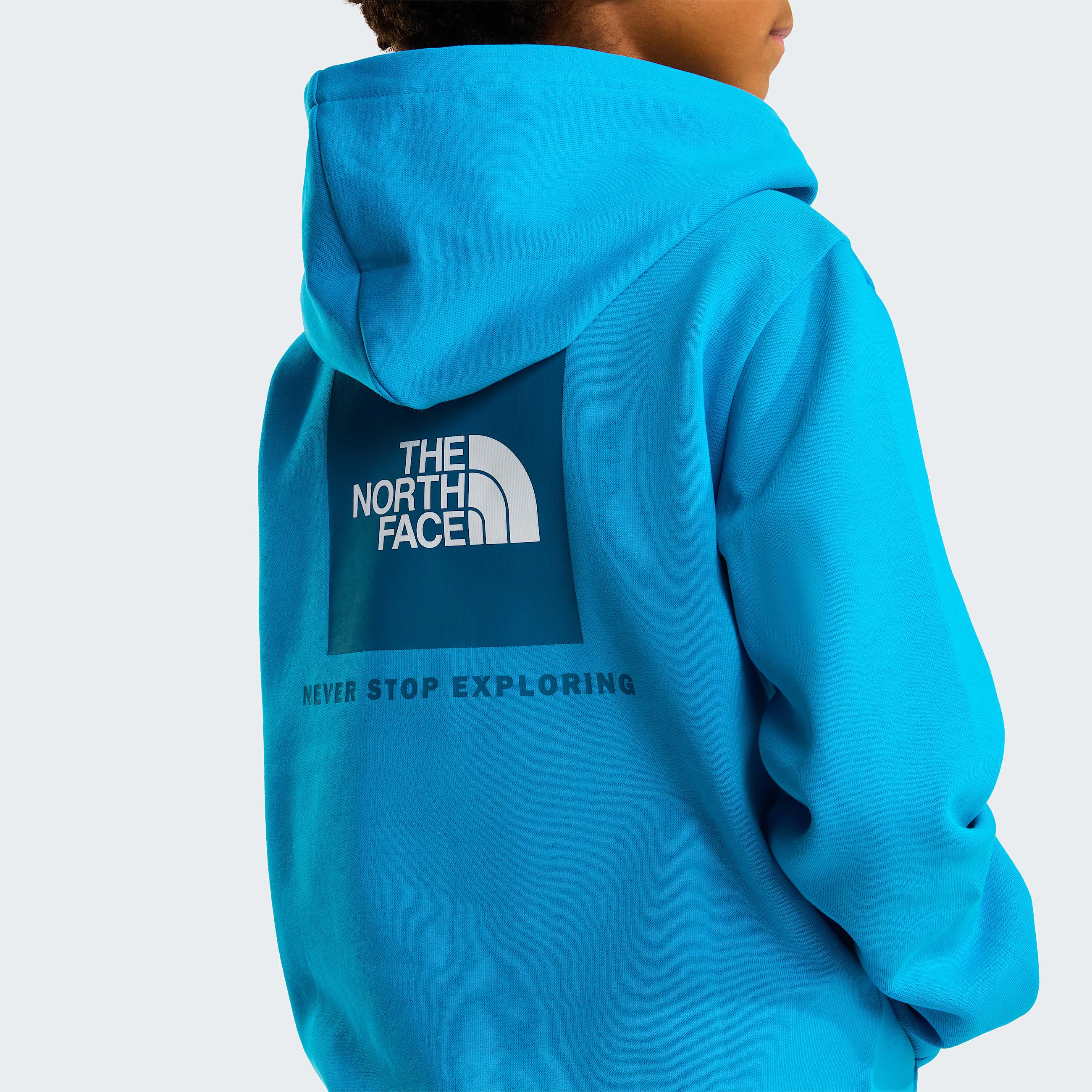Teens NSE Box Hoodie TNF Meridian Blue ALT6