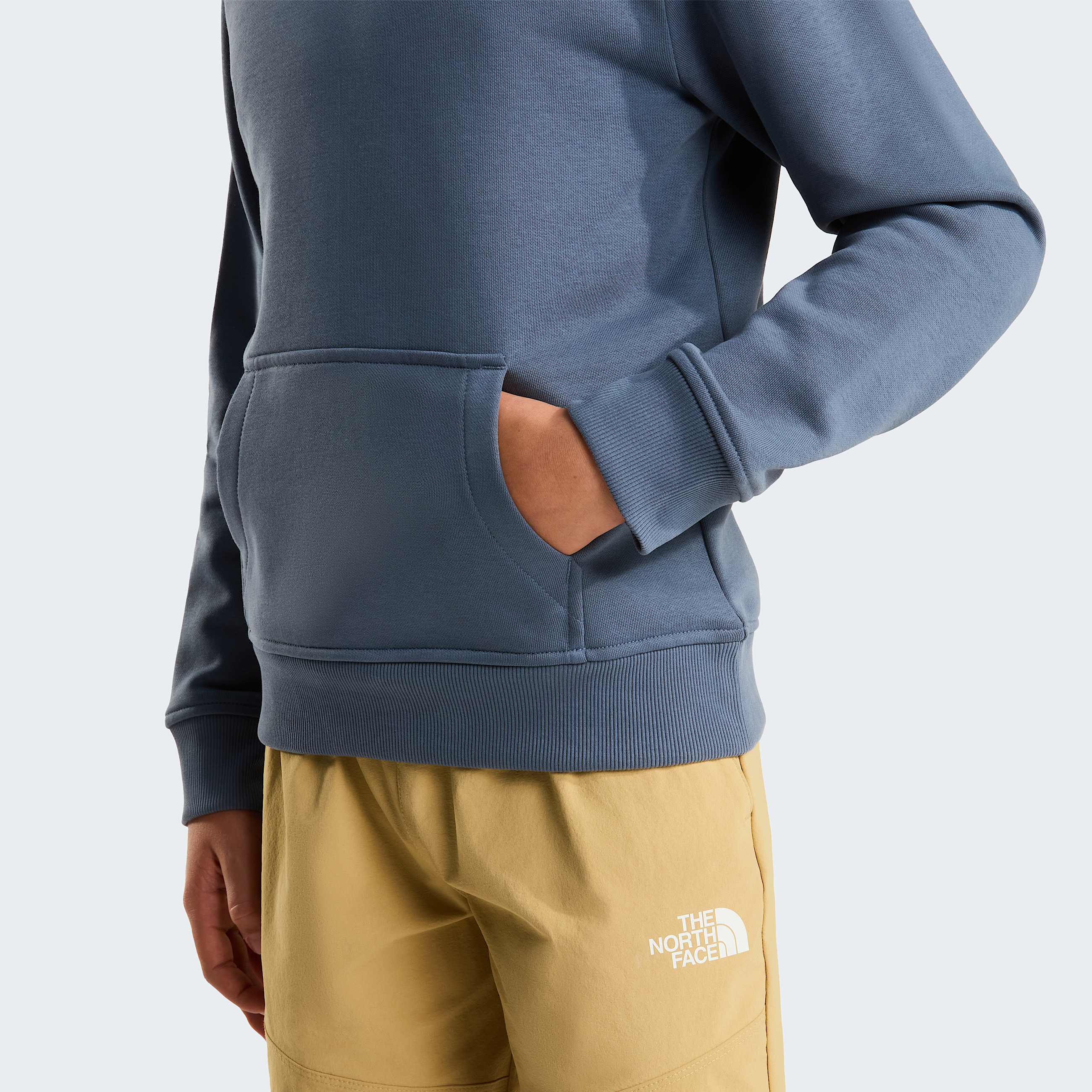 Sweat  capuche NSE Box pour enfant TNF Granite Grey ALT5