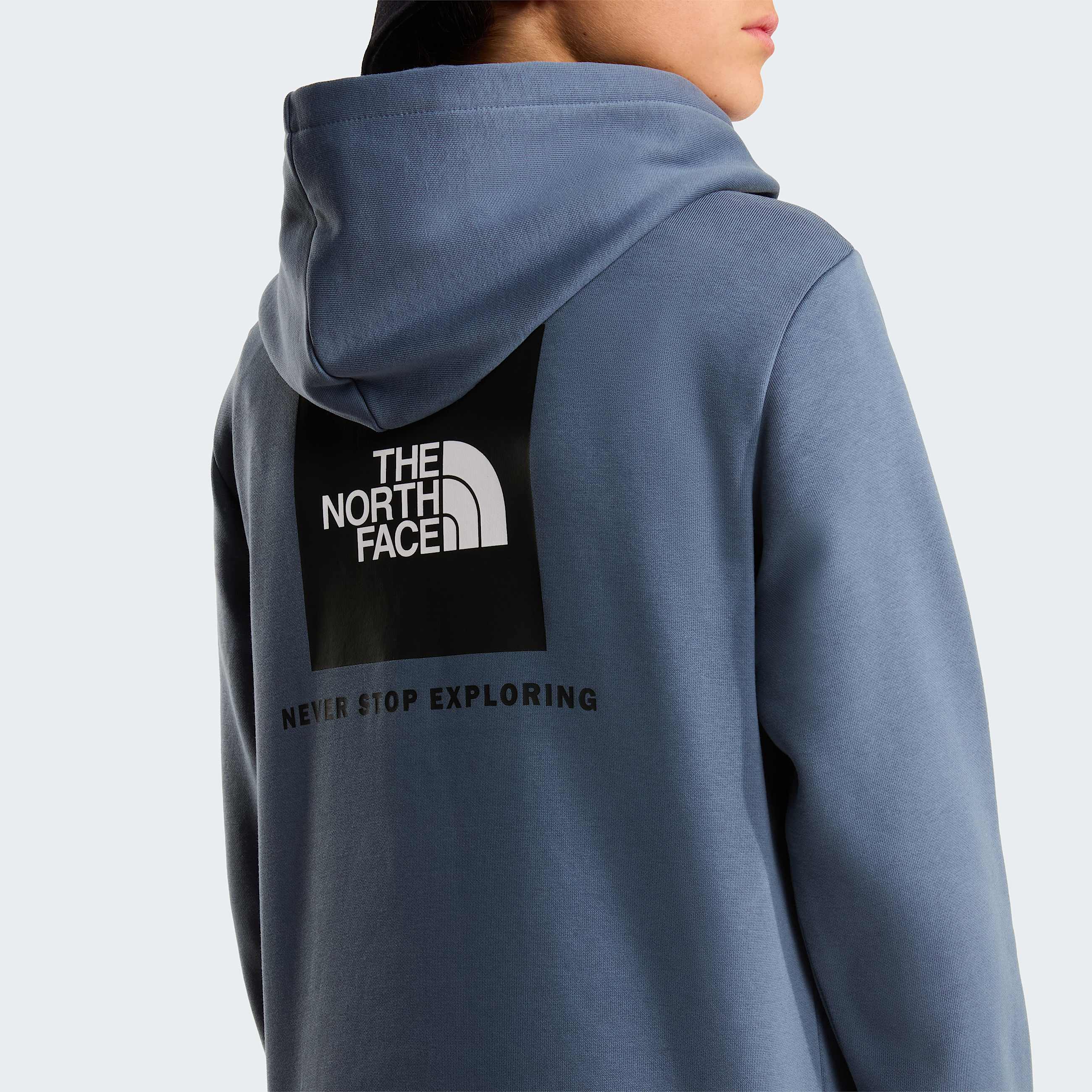 Sweat  capuche NSE Box pour enfant TNF Granite Grey ALT6