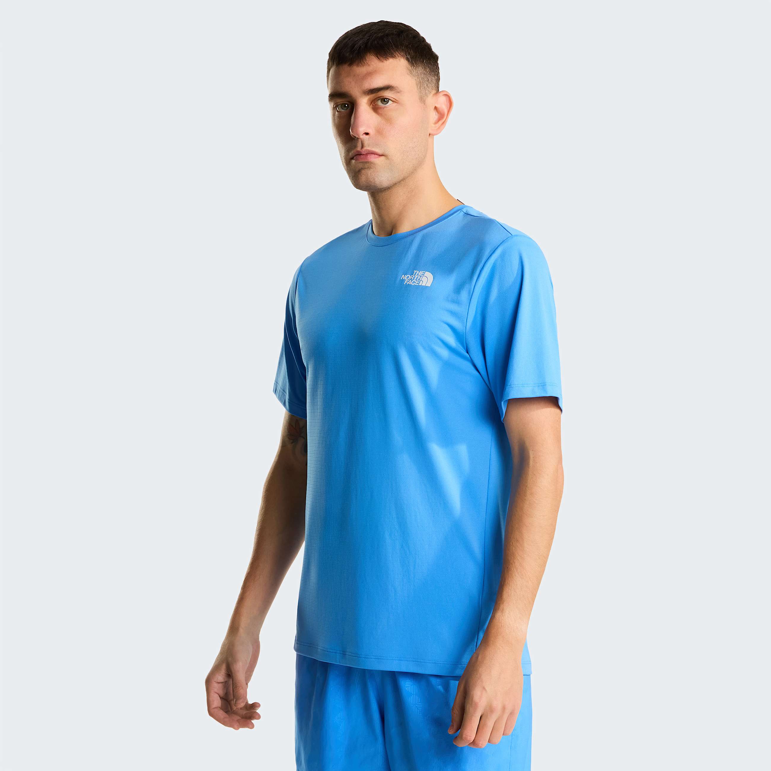 Mens 247 TShirt TNF Marina Blue HERO