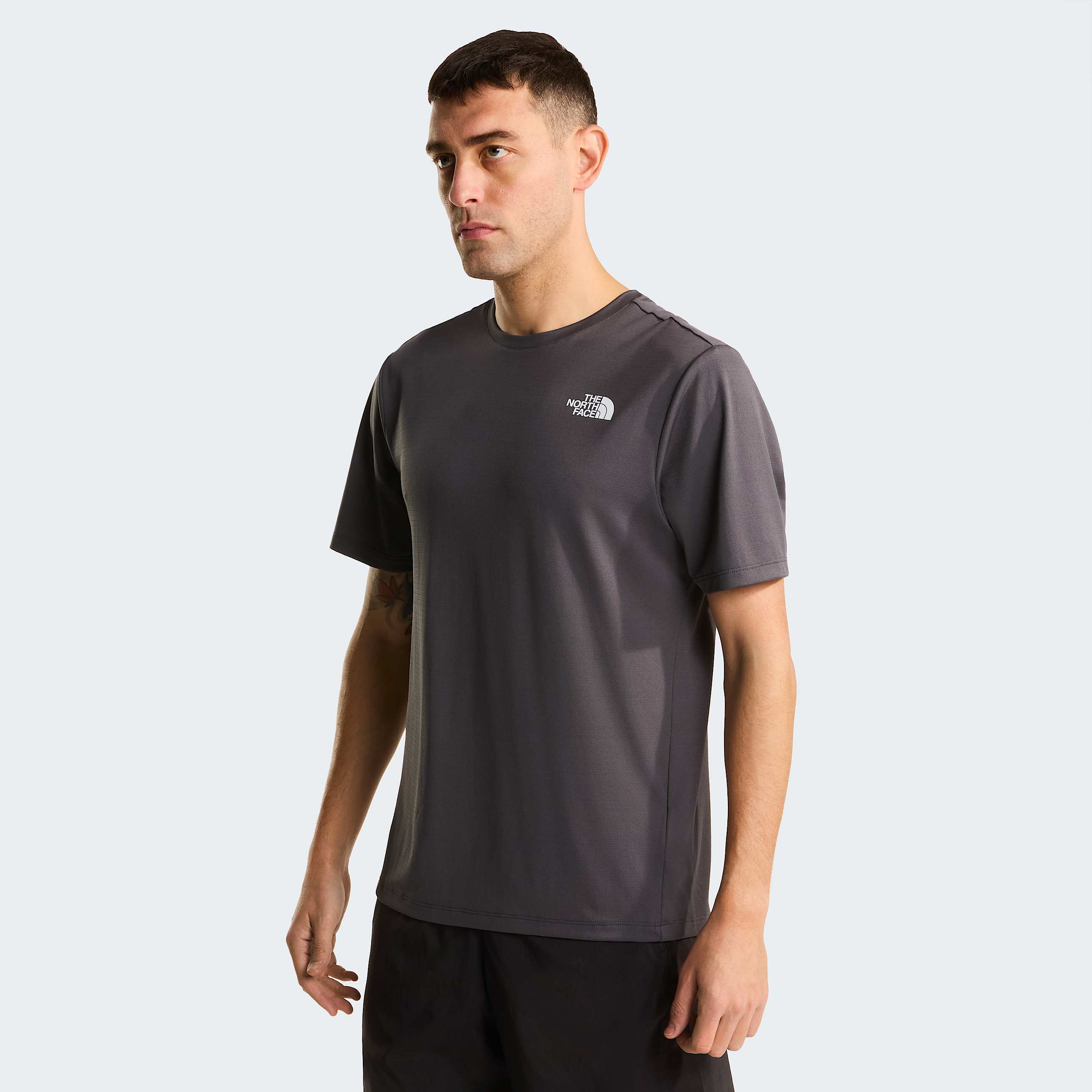 Mens 247 TShirt TNF Anthracite Grey HERO