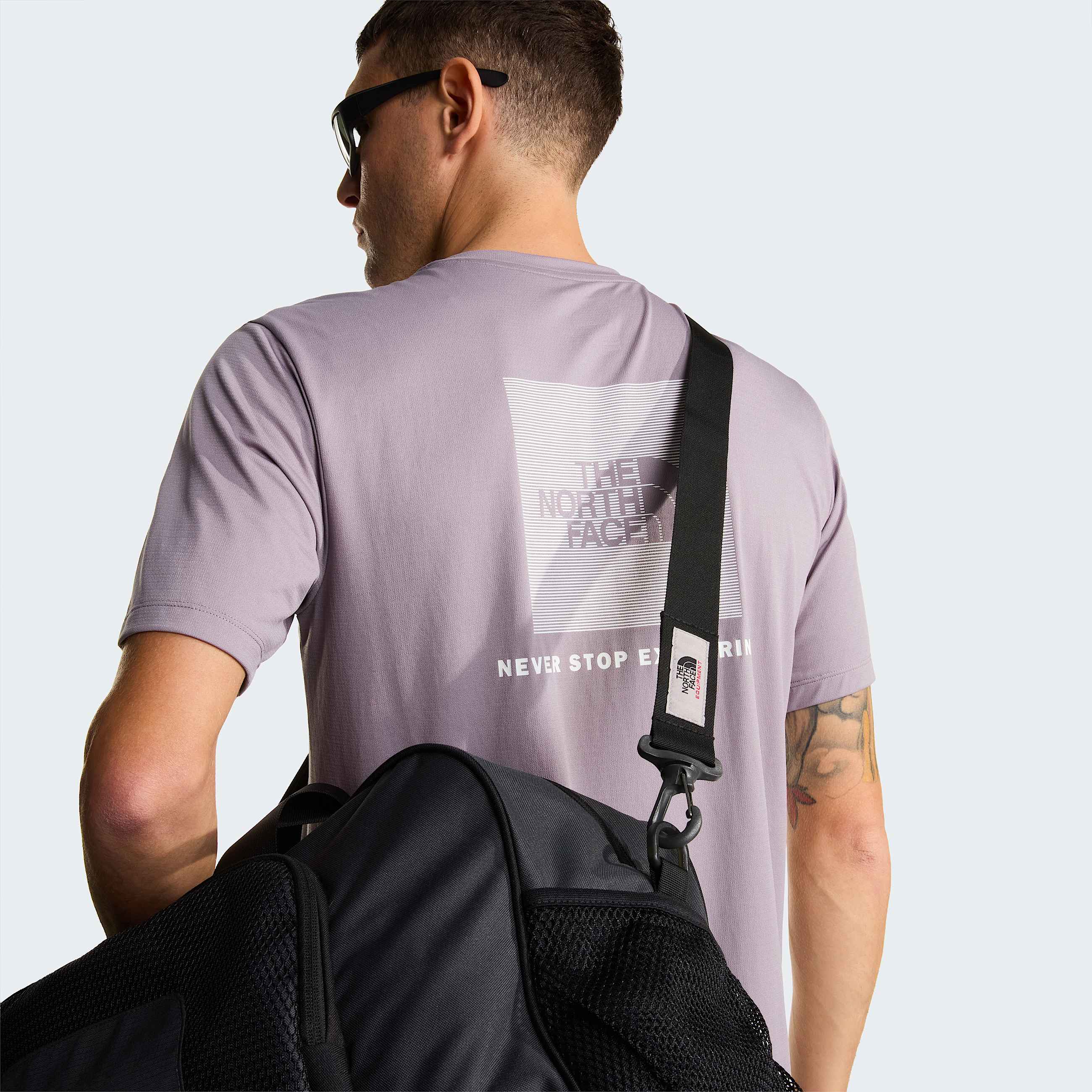 Mens NSE 247 Box TShirt TNF Transcendent Grey ALT7