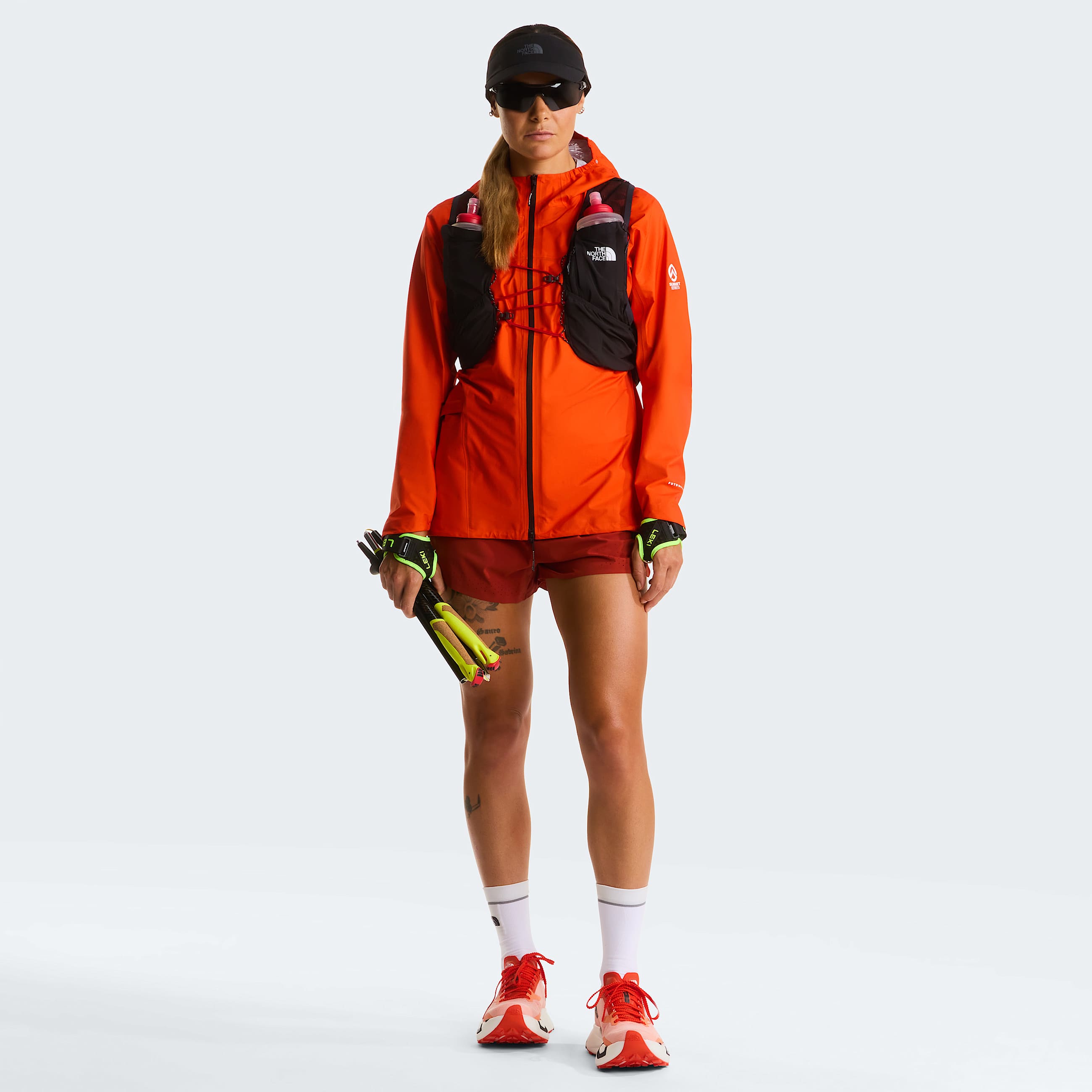 Womens Summit Superior FUTURELIGHT Jacket TNF Lava Red ALT1