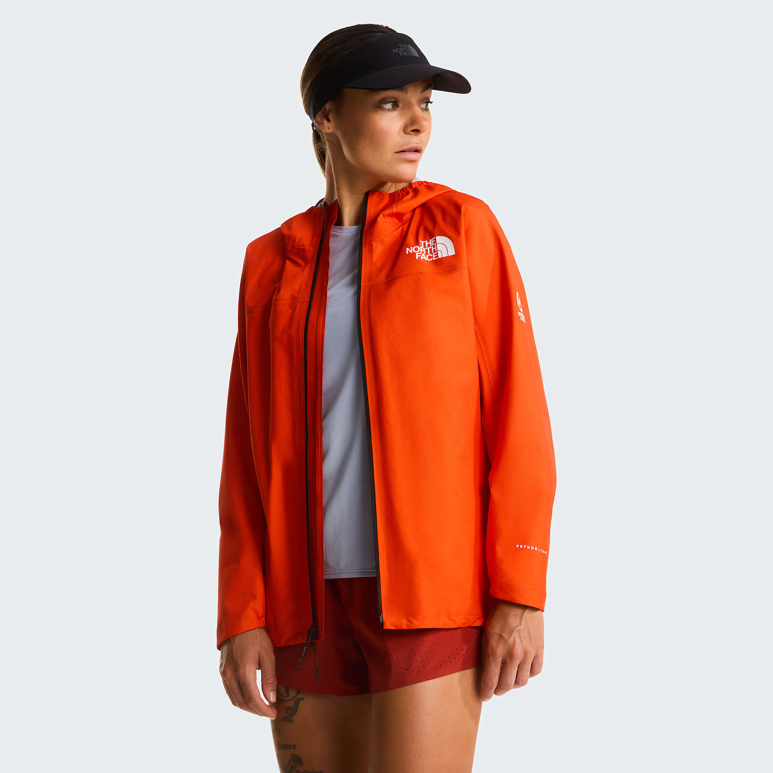 Womens Summit Superior FUTURELIGHT Jacket TNF Lava Red ALT4