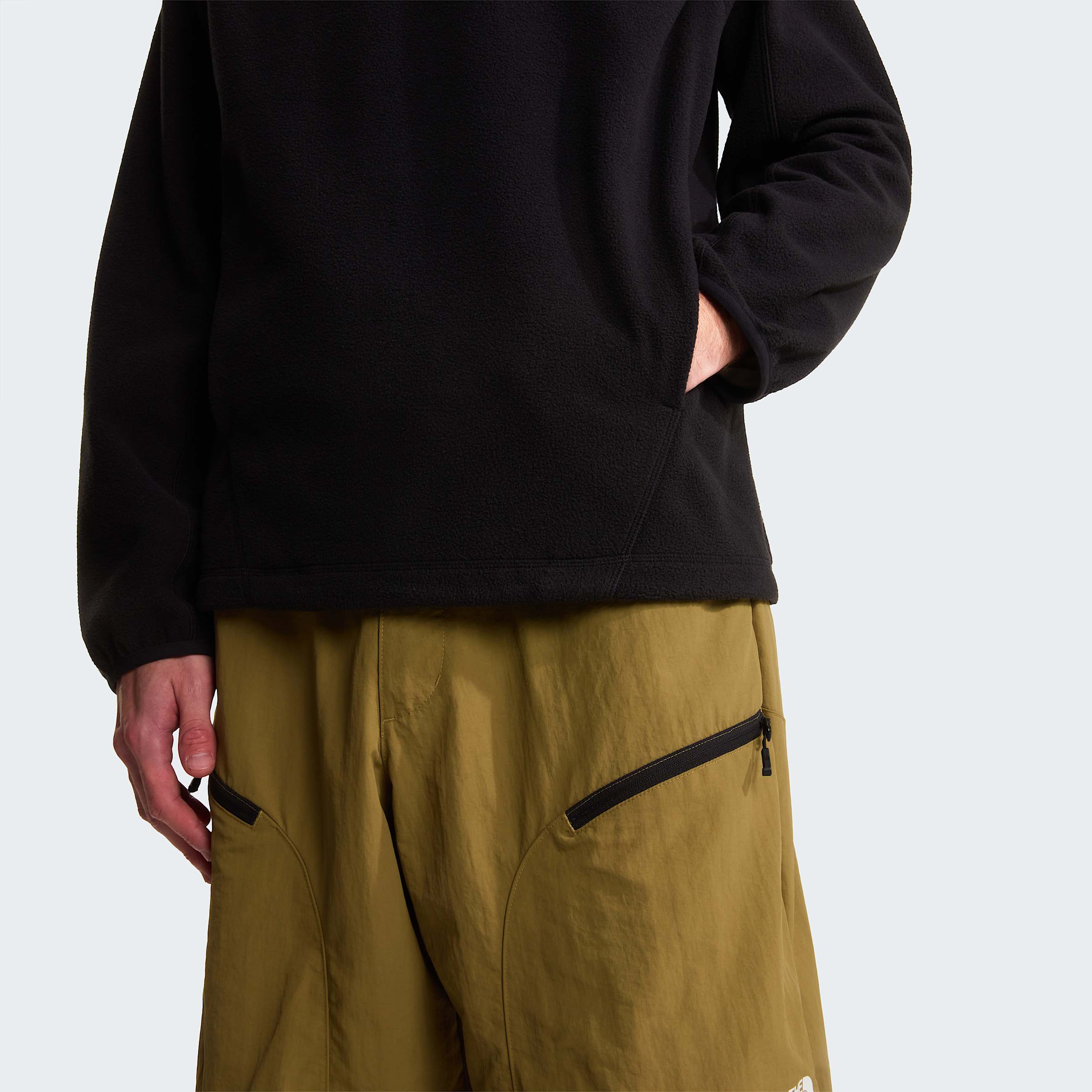 Mens Oxara Hooded Fleece TNF TNF Black ALT5