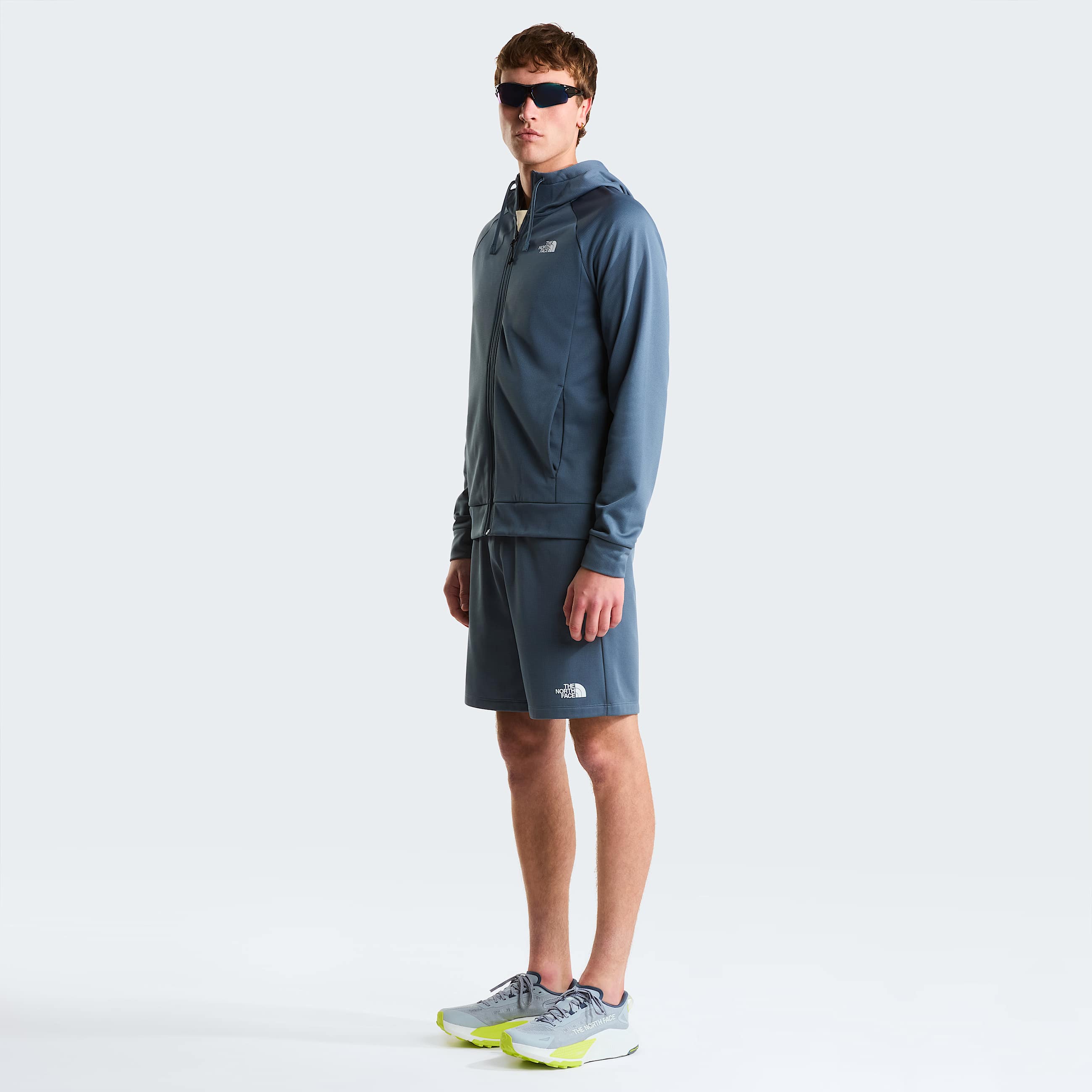 Mens Reaxion 20 Shorts TNF Granite Grey Dark Heather ALT1