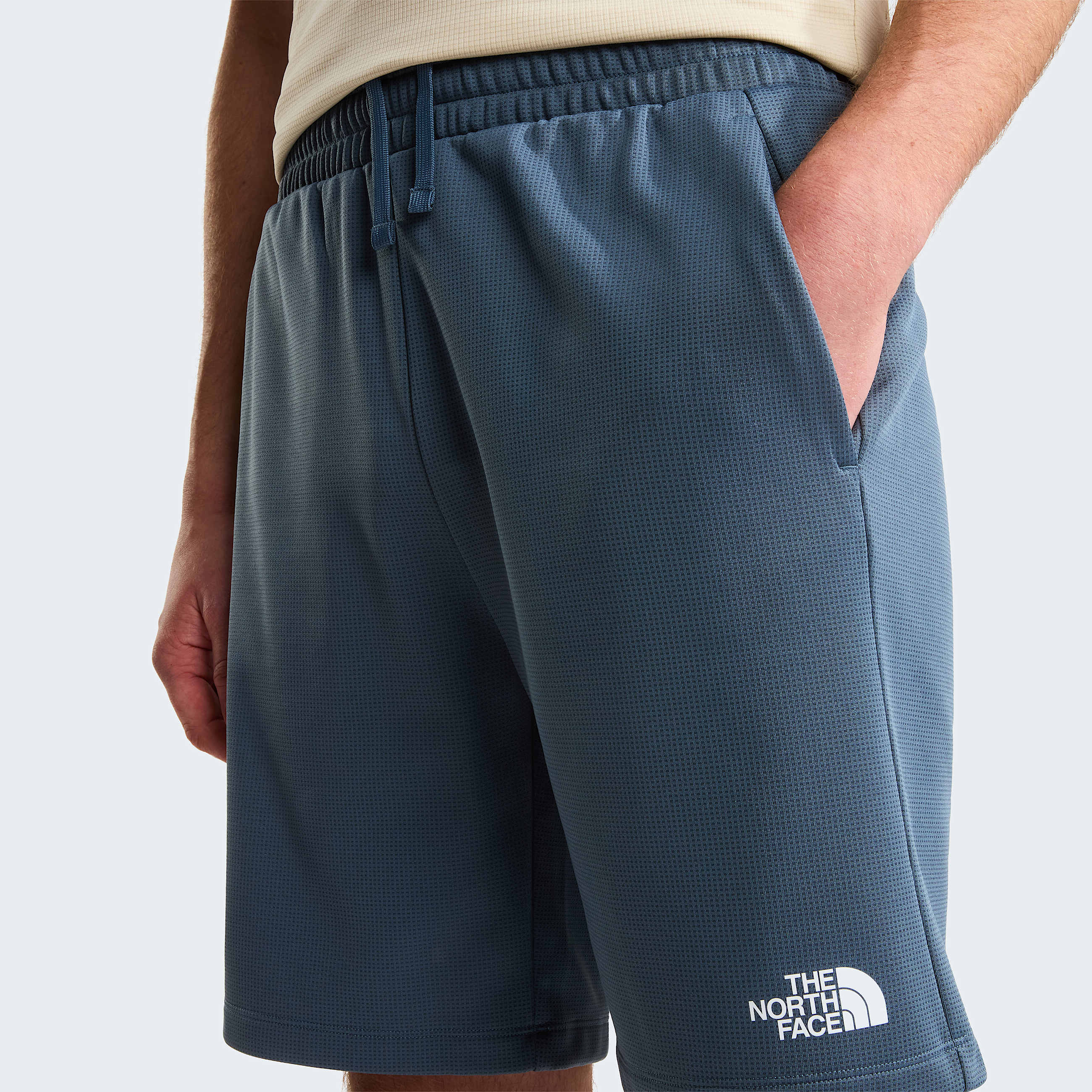 Mens Reaxion 20 Shorts TNF Granite Grey Dark Heather ALT4