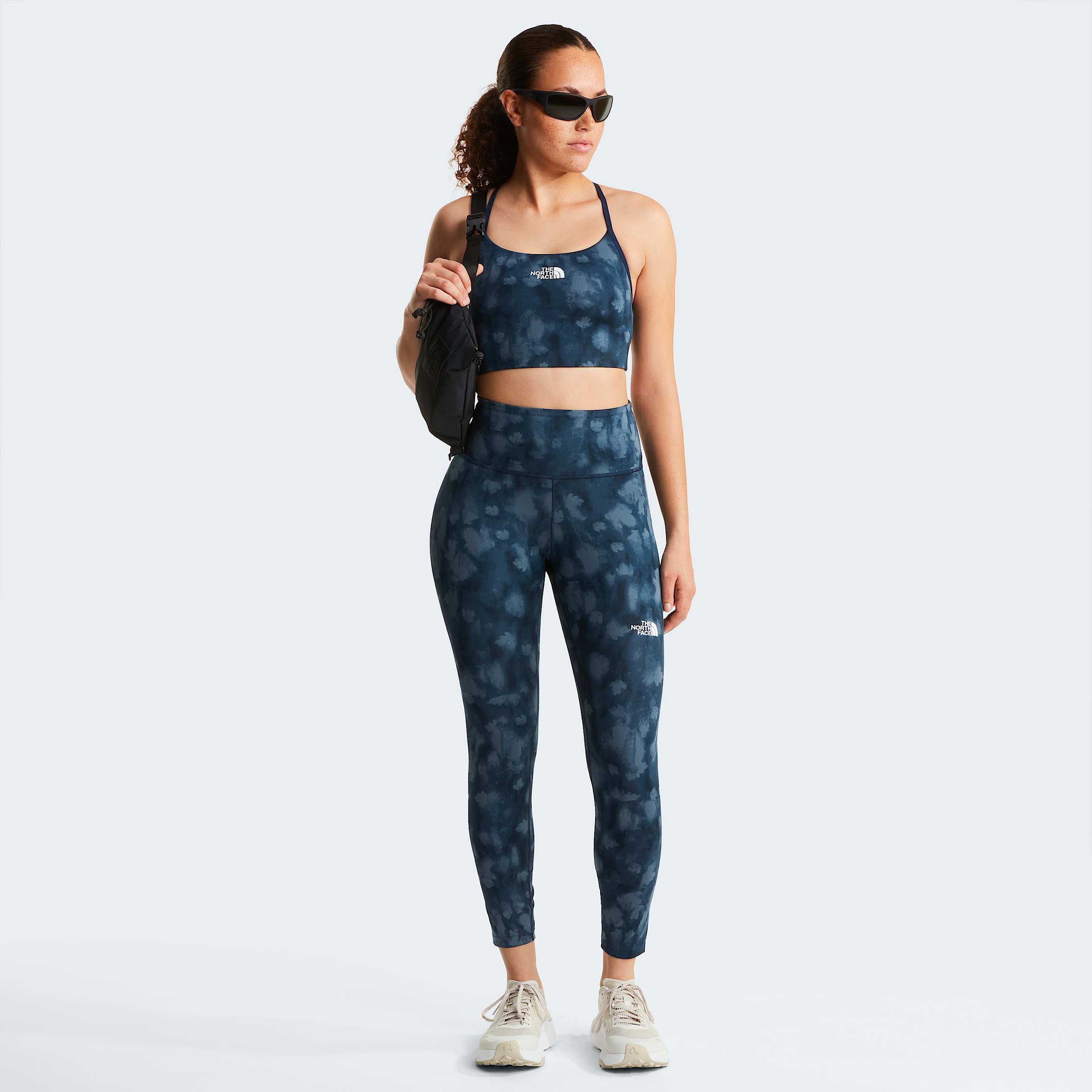 Flex Printed Bra W TNF ALT2