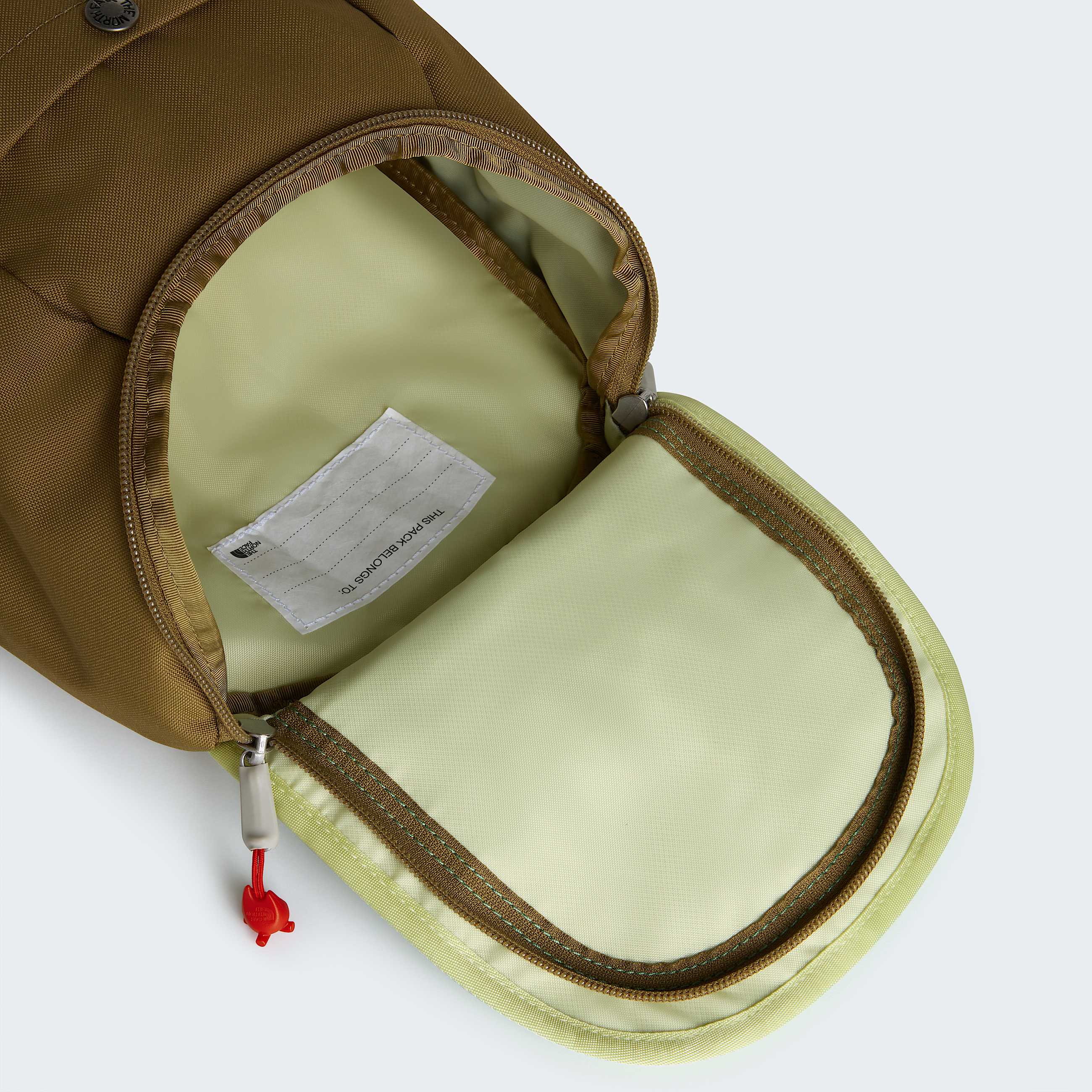 Mini Explorerrugzak voor kids TNF CedarDimmed AlgaeLemon Mist ALT5