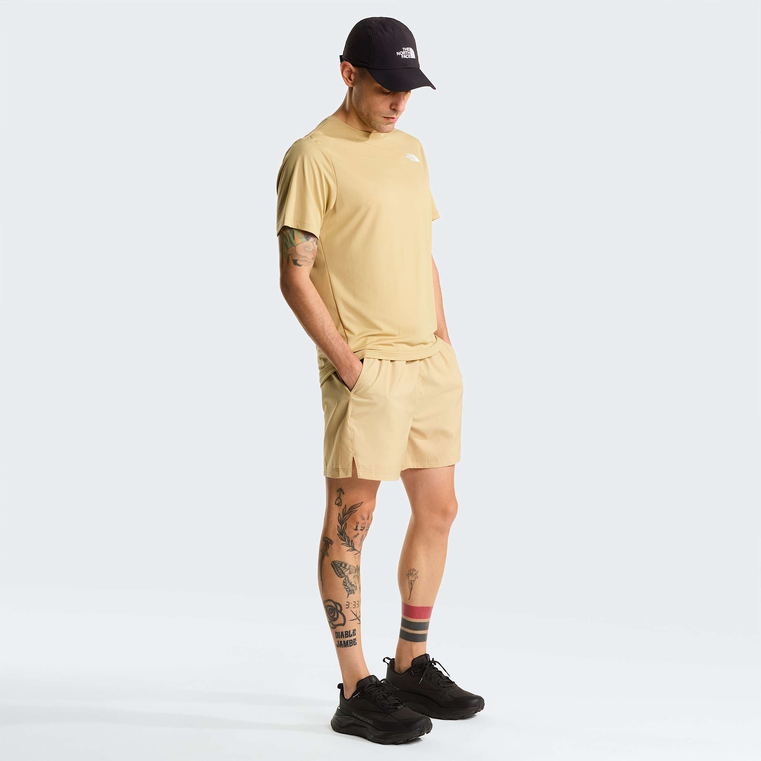 Tshirt 247 pour homme TNF Khaki Stone ALT1