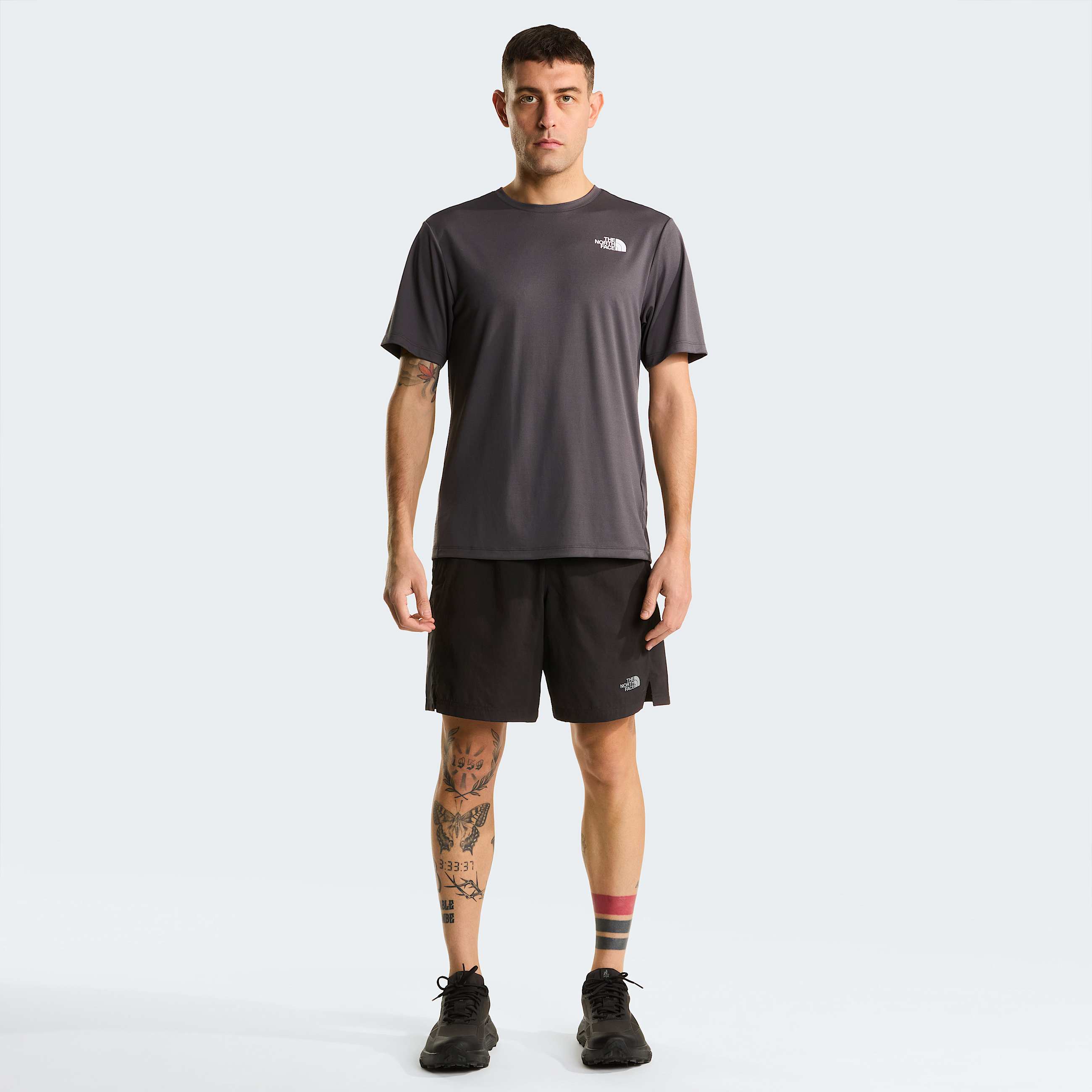 Mens 247 TShirt TNF Anthracite Grey ALT1