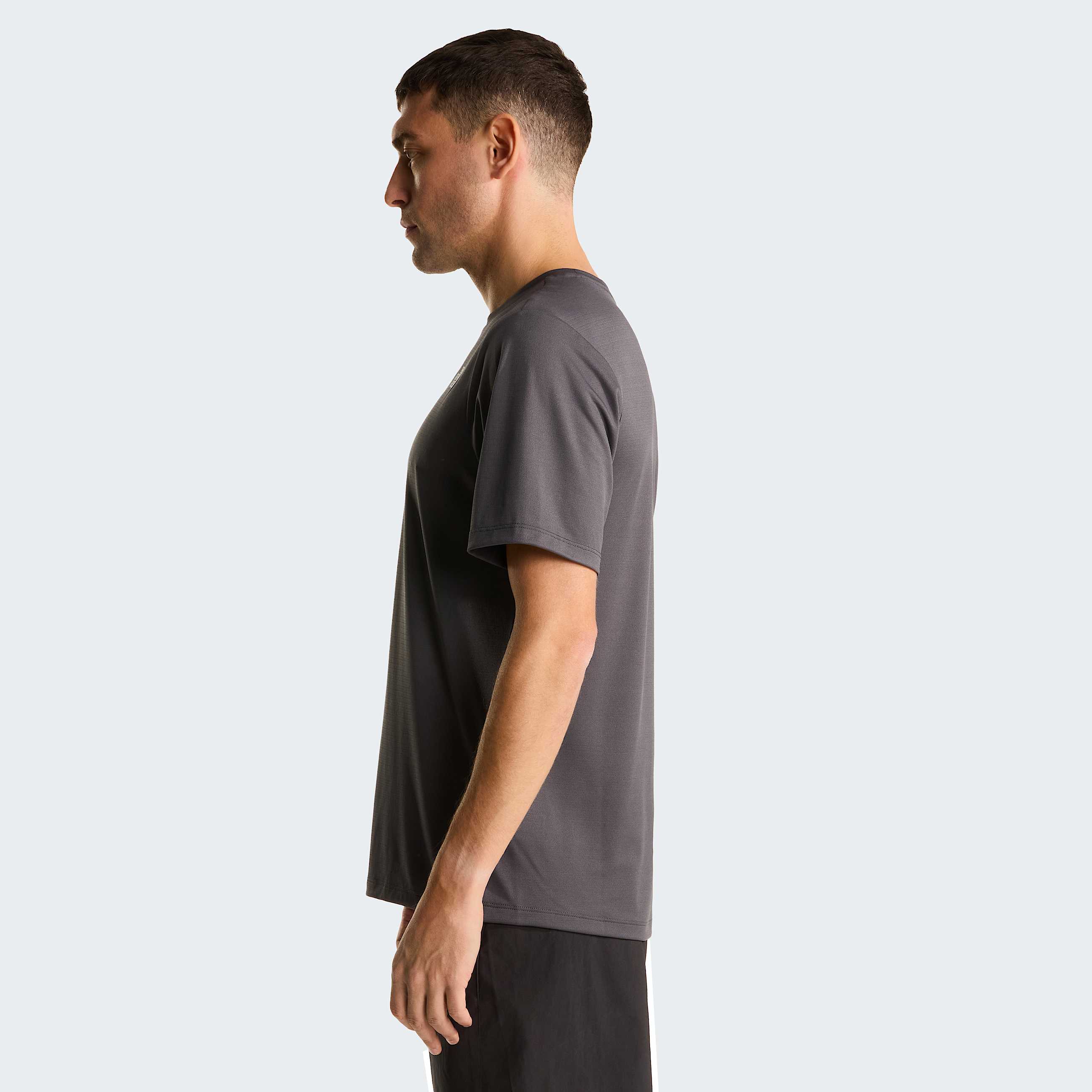 Mens 247 TShirt TNF Anthracite Grey ALT2