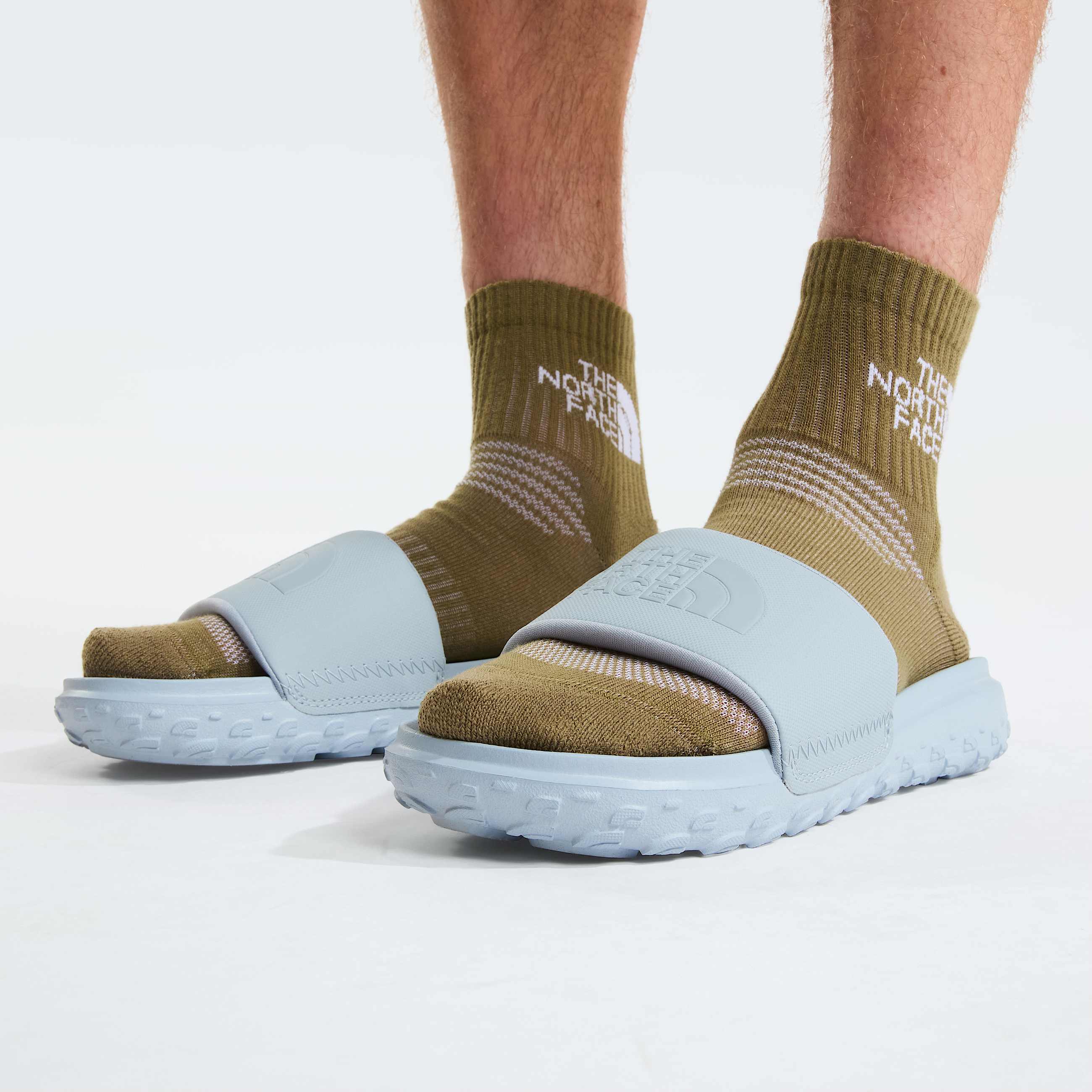 Mens Never Stop Cush Slides TNF Frost GreyFrost Grey ALT2