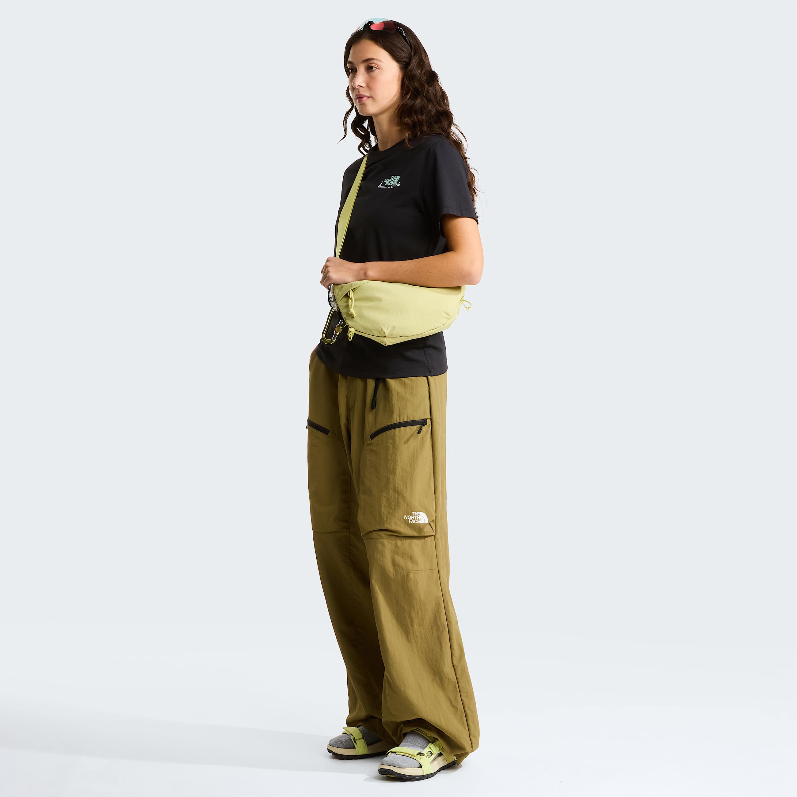 Sandalias Explore Camp para mujer TNF Lemon MistPear ALT5