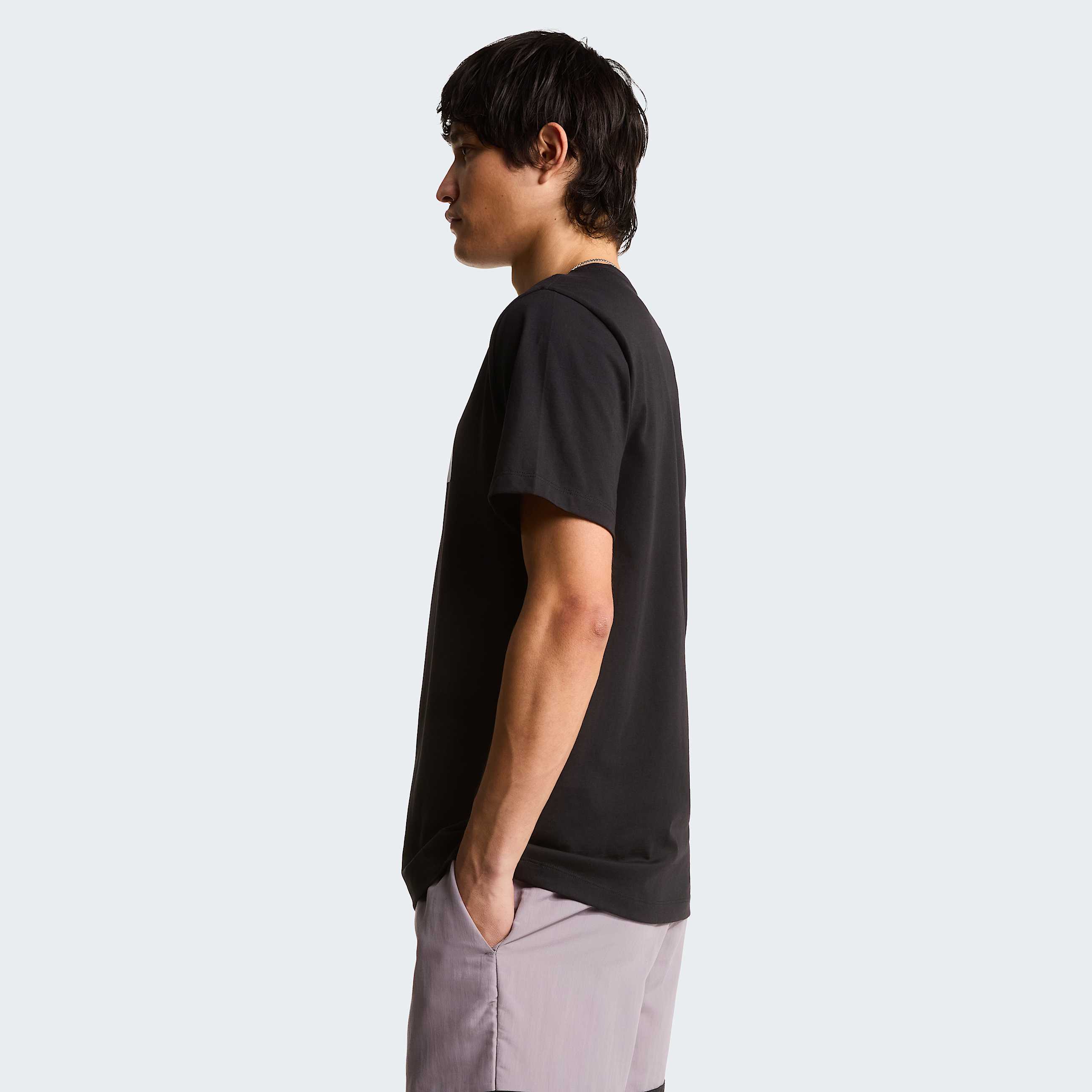 Mens Evolution Half Dome Regular TShirt TNF TNF BlackTNF White ALT2
