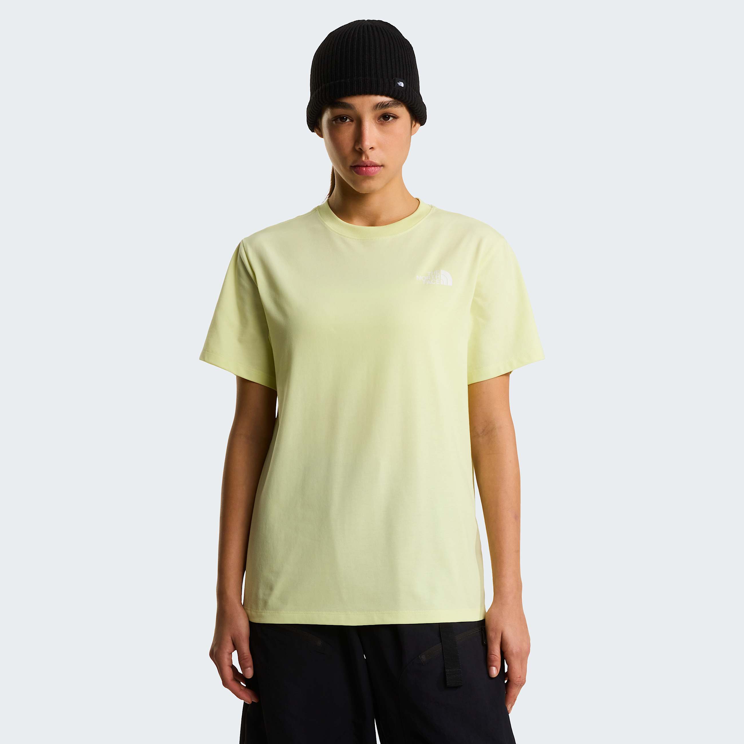 Womens Evolution NSE Box Relaxed TShirt TNF Lemon Mist ALT1