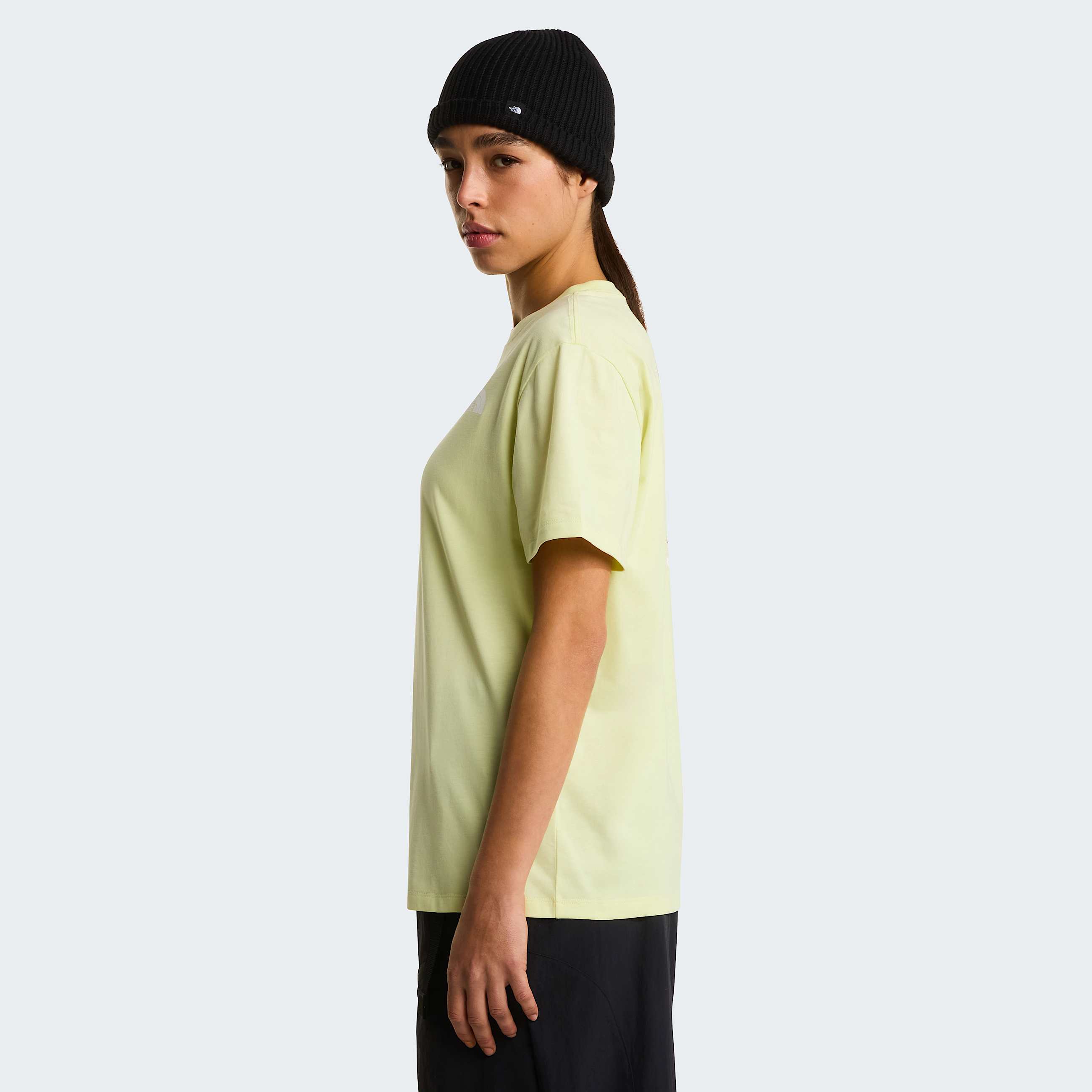 Womens Evolution NSE Box Relaxed TShirt TNF Lemon Mist ALT3