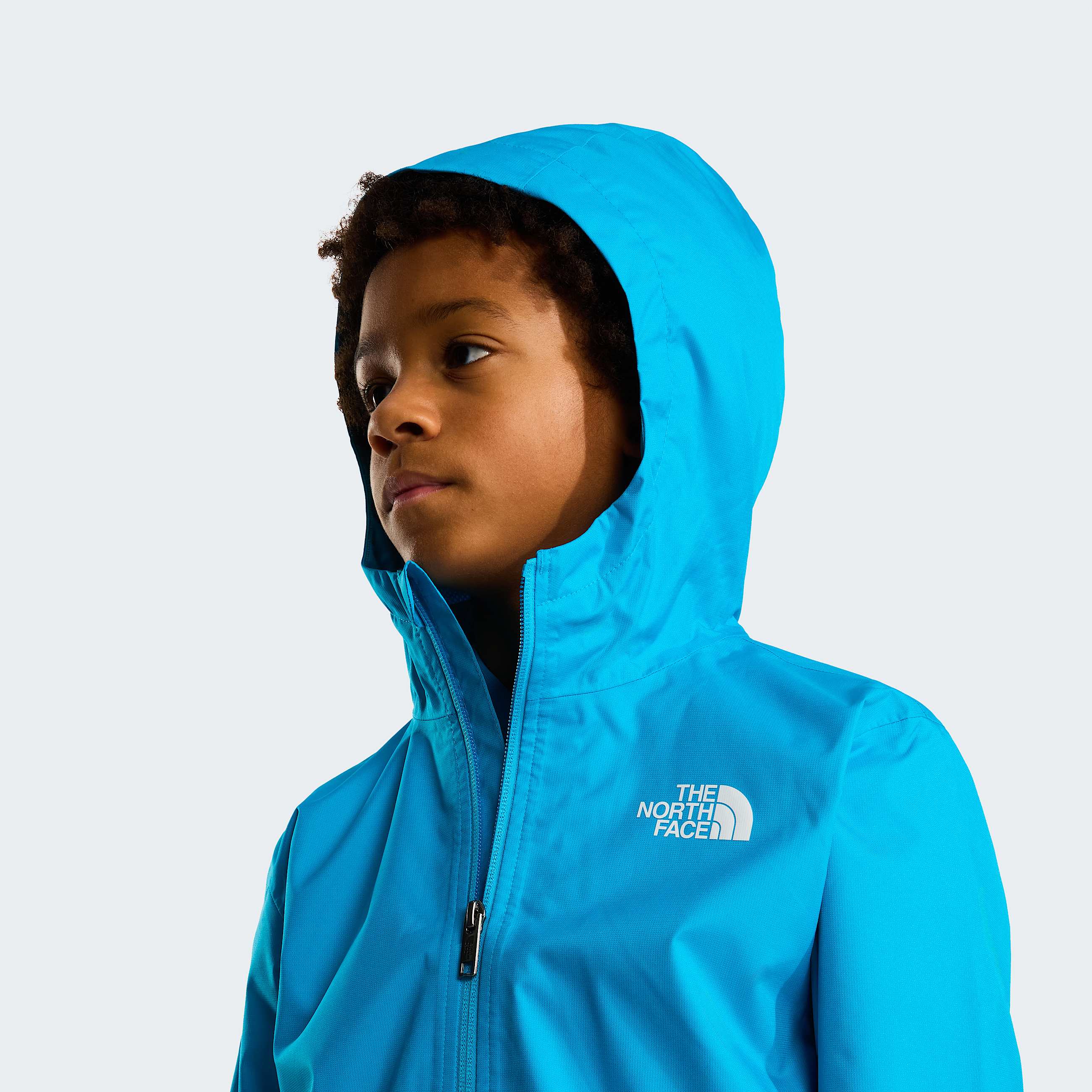 Zipline Rain Jacket Junior TNF Meridian Blue ALT5