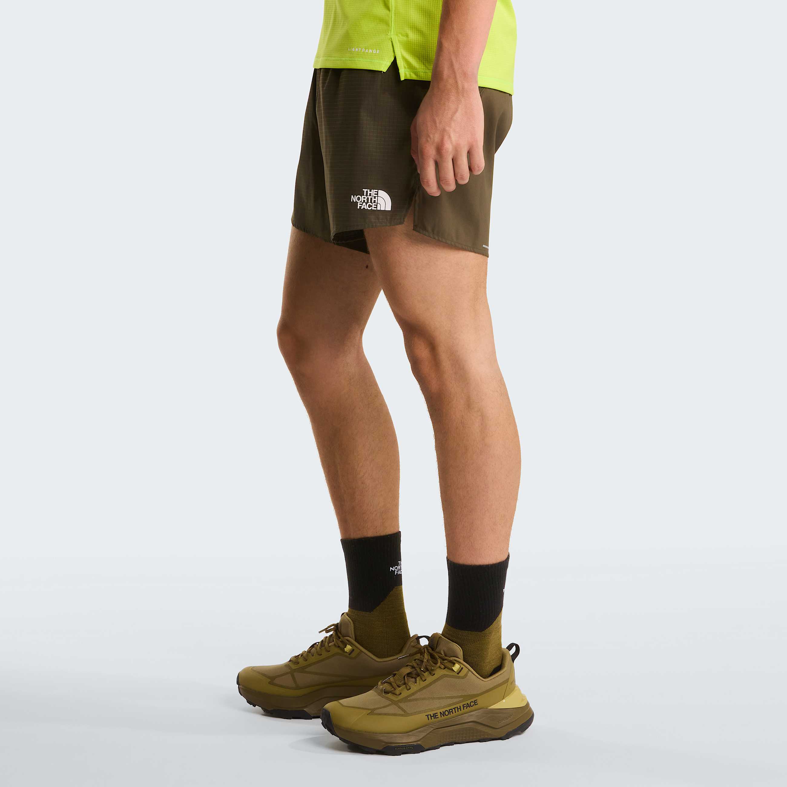 Mens Sunriser 5 Shorts TNF New Taupe Green ALT2