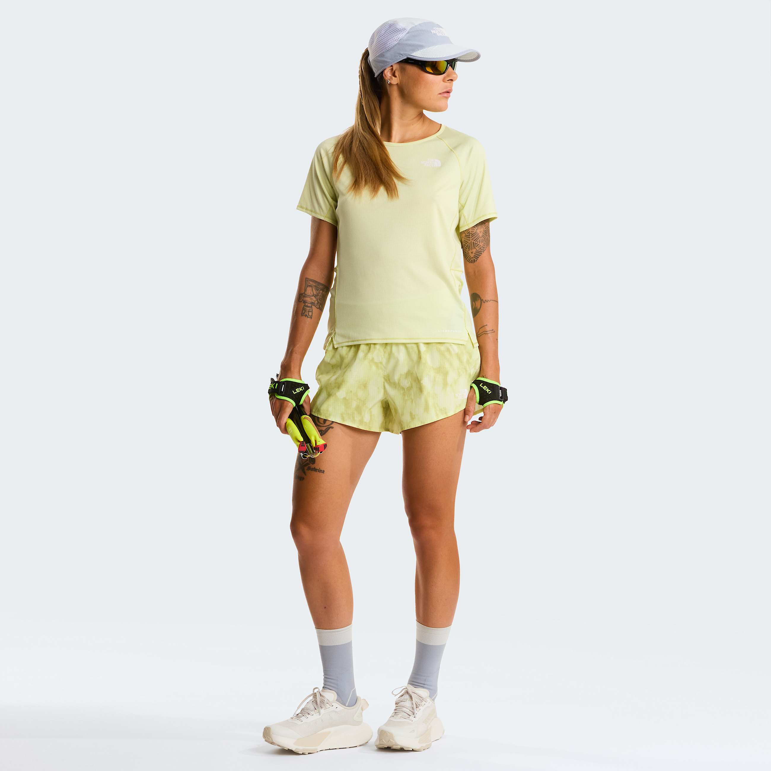 Womens Sunriser TShirt TNF Lemon Mist ALT1