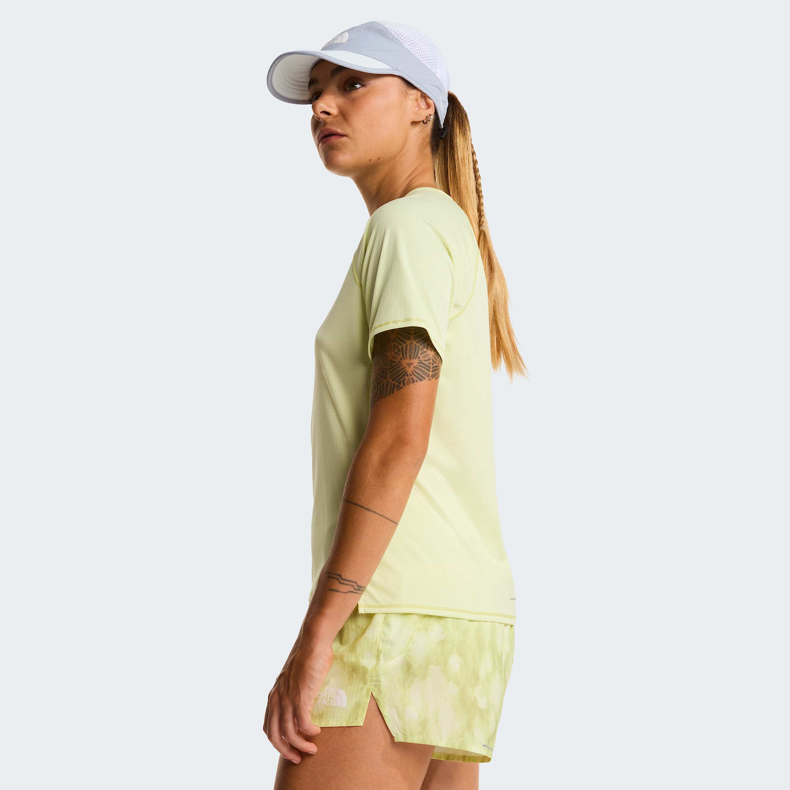 Womens Sunriser TShirt TNF Lemon Mist ALT2