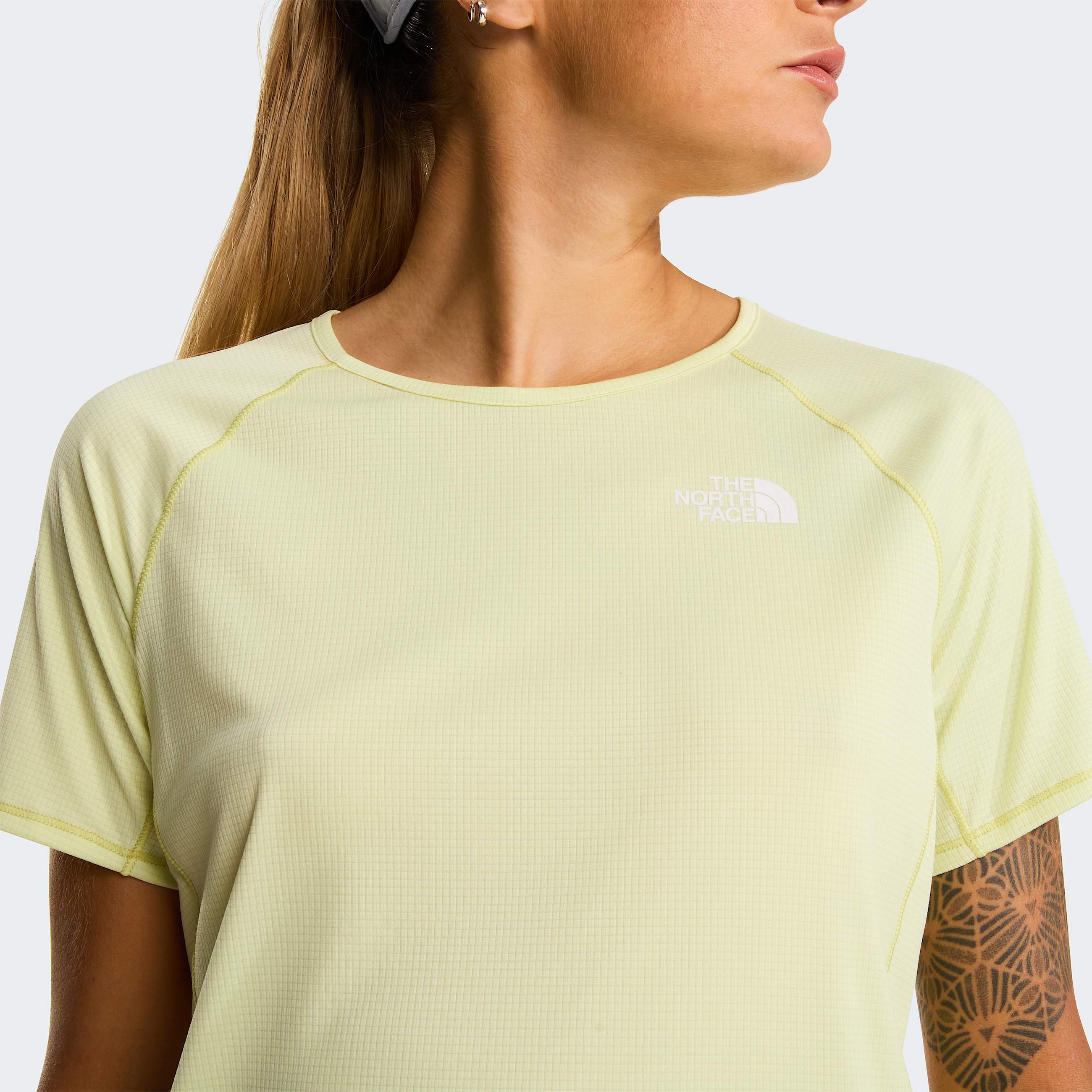 Womens Sunriser TShirt TNF Lemon Mist ALT4