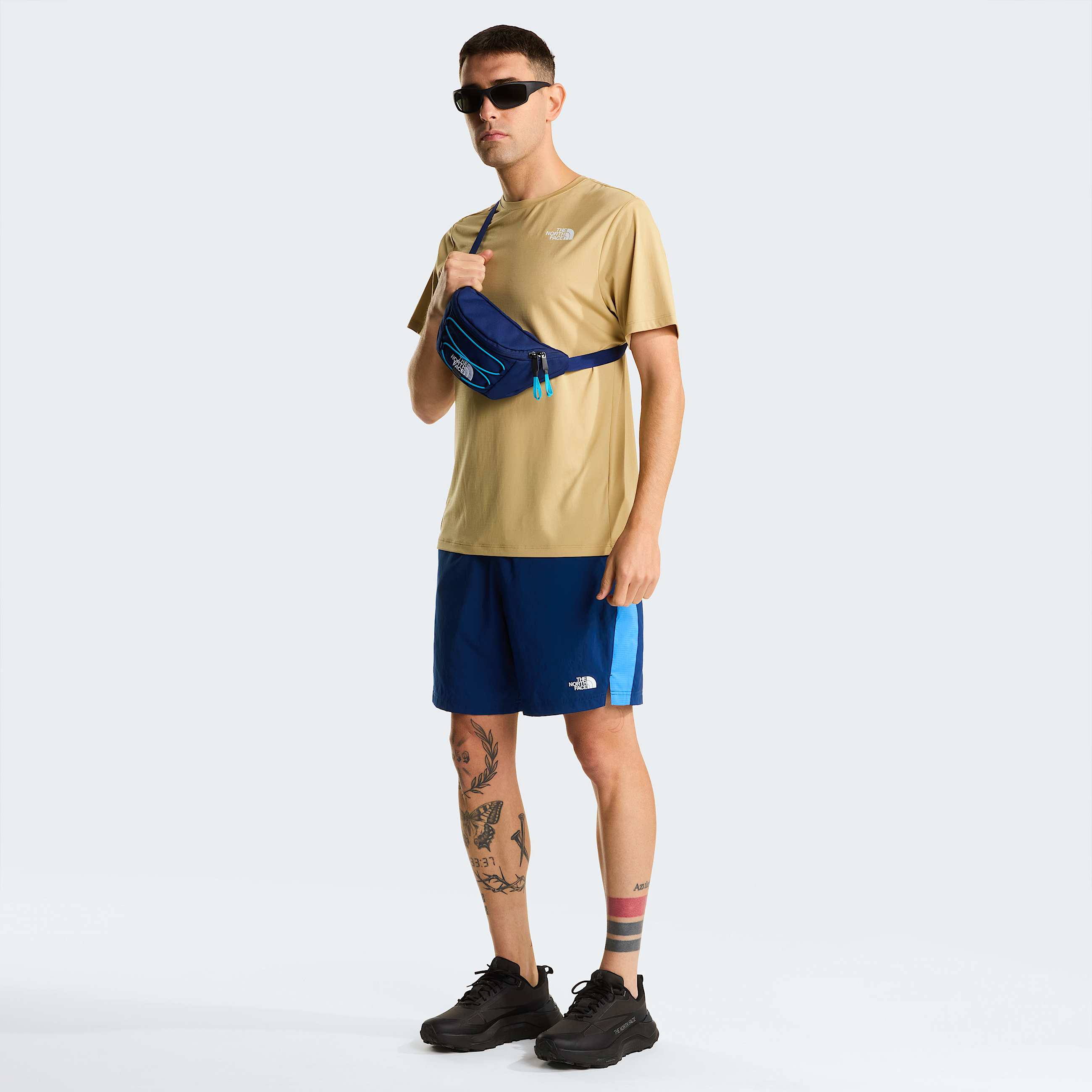 Pantaloncini 247 Colourblock da uomo TNF ALT1