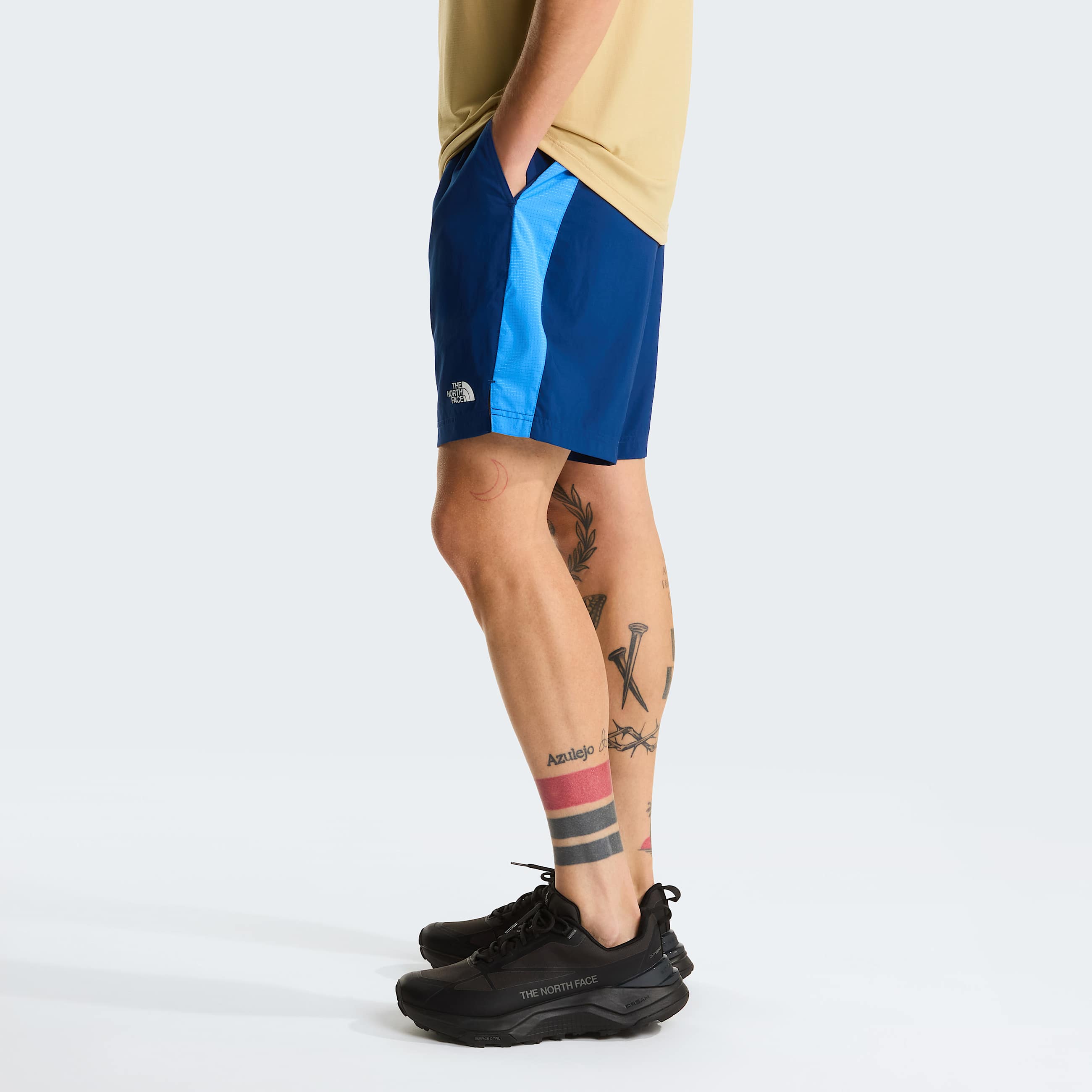 247 Colourblock Shorts M TNF ALT2