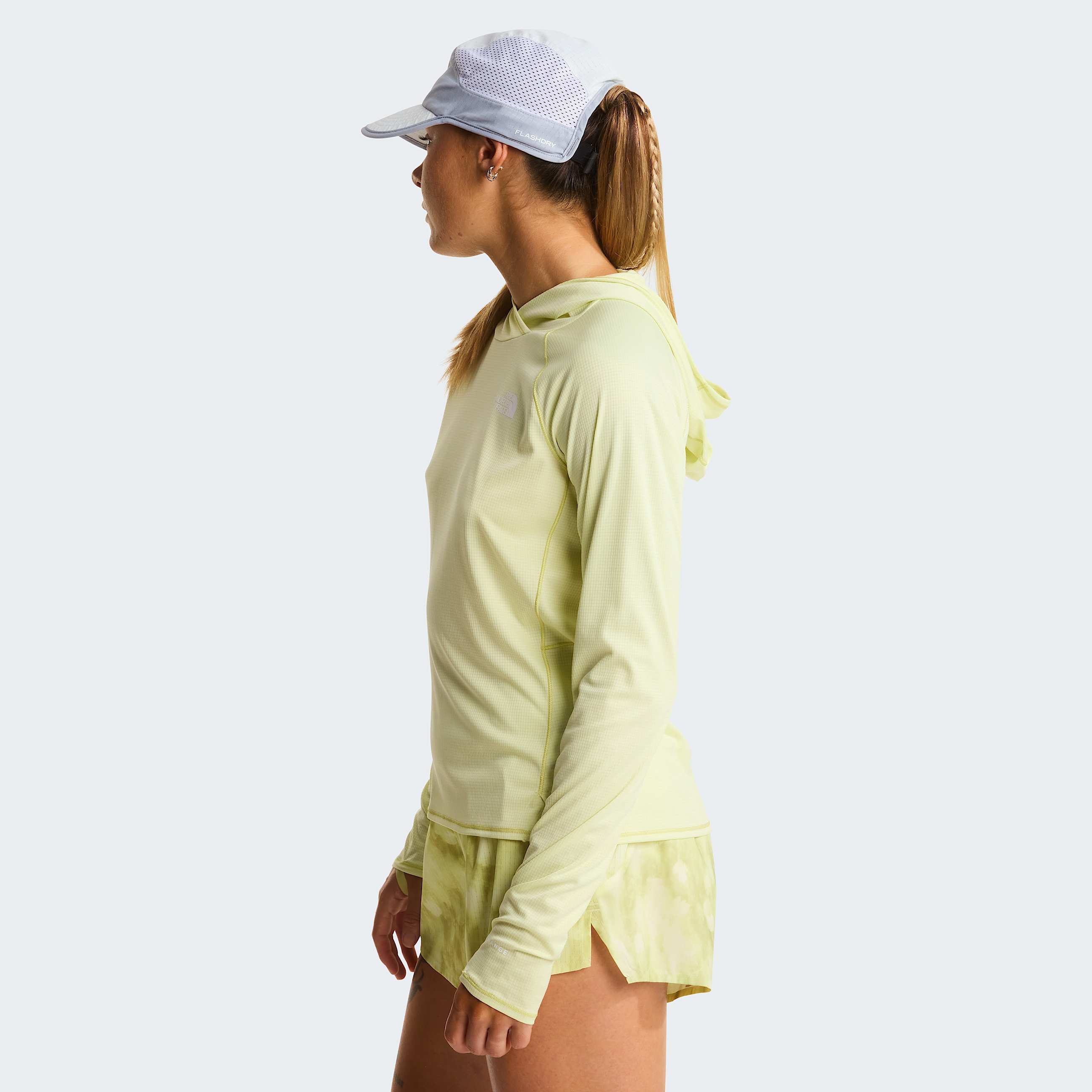 Womens Sunriser Hoodie TNF Lemon Mist ALT2