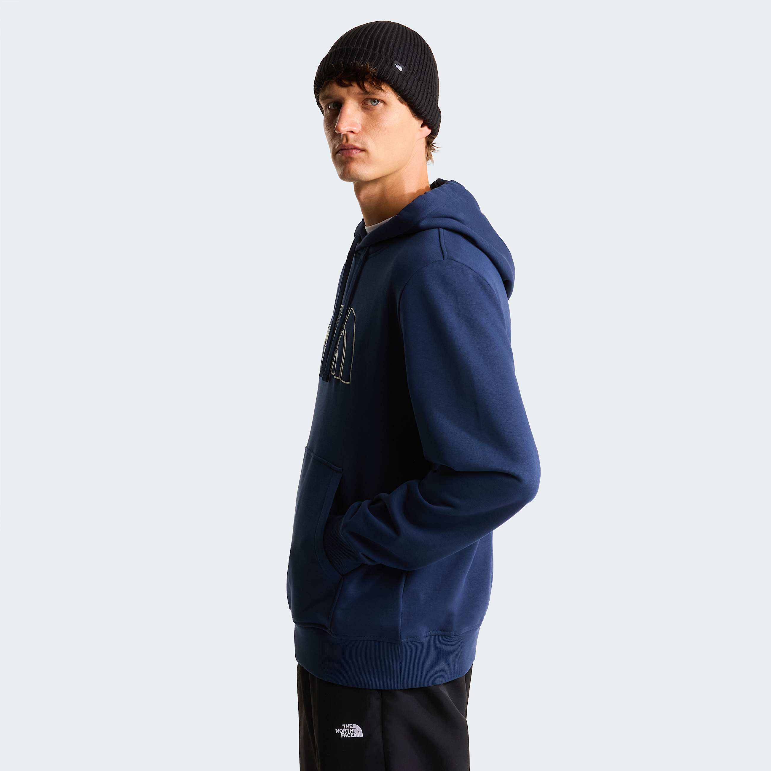 Mens Drew Peak Light Hoodie TNF Summit NavyDesert Stone ALT2