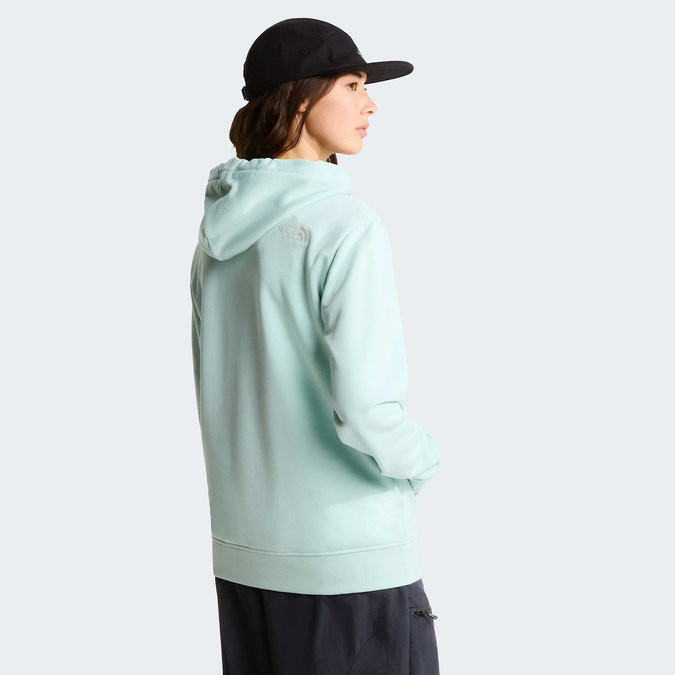 Drew Peak Lighthoodie voor dames TNF Opal FrostWhite Dune ALT3