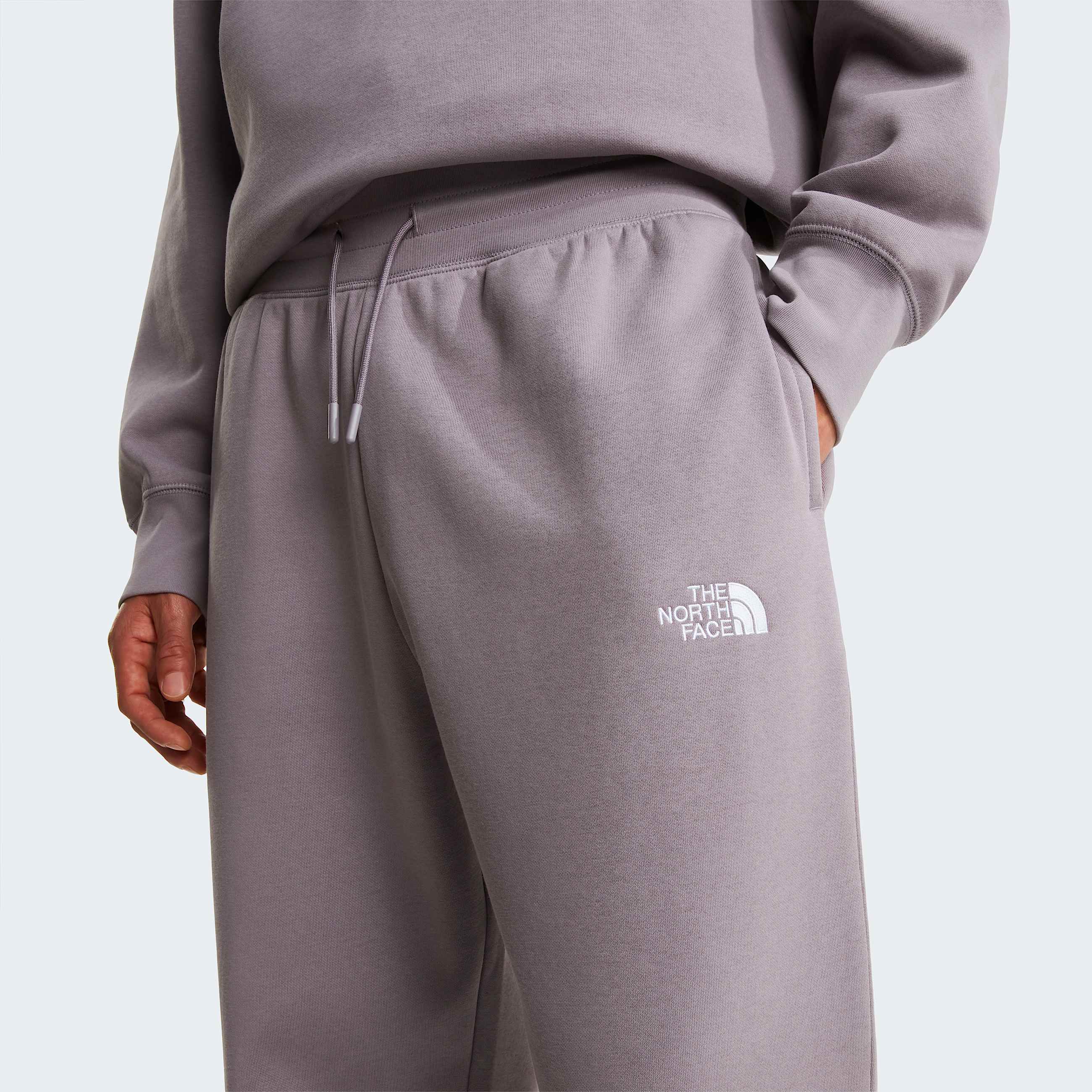 Essential Relaxed Straightjoggingbroek voor heren TNF Transcendent Grey ALT4