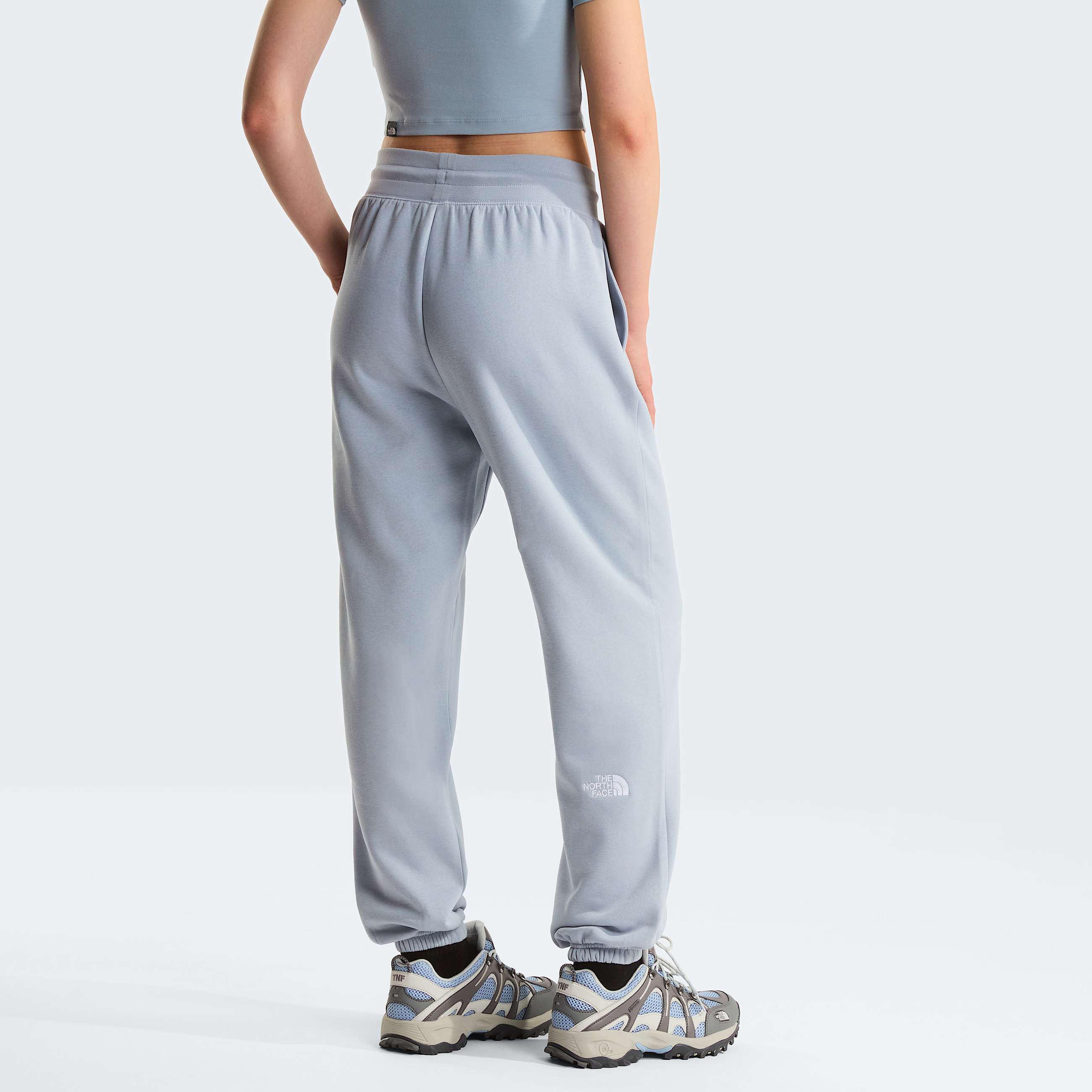 Womens Essential Relaxed Straight Joggers TNF Frost Grey ALT3